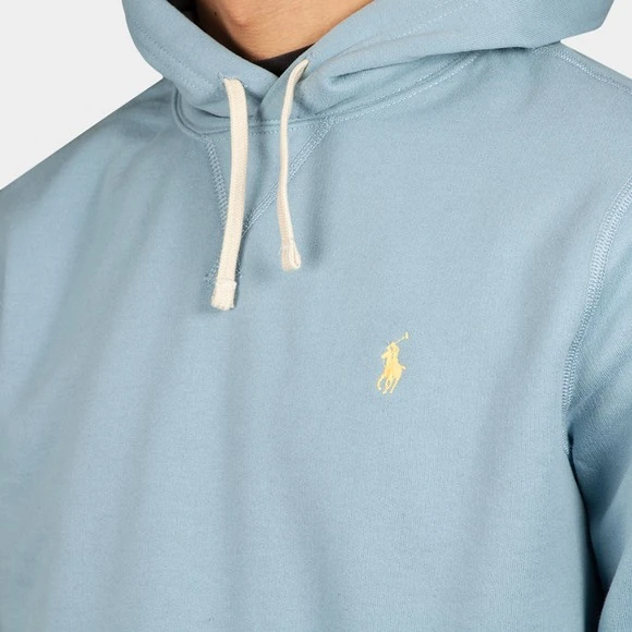 Ralph Lauren Basic Hoodie Baby Blue 