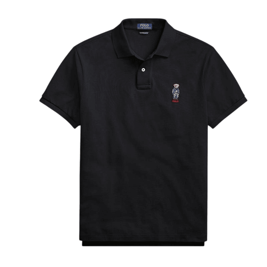 RL Bear Polo Black T-shirt