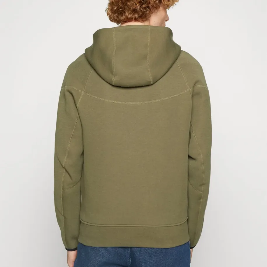 NIKE Tech Fleece 2024 Windrunner Black Haki Hoddie