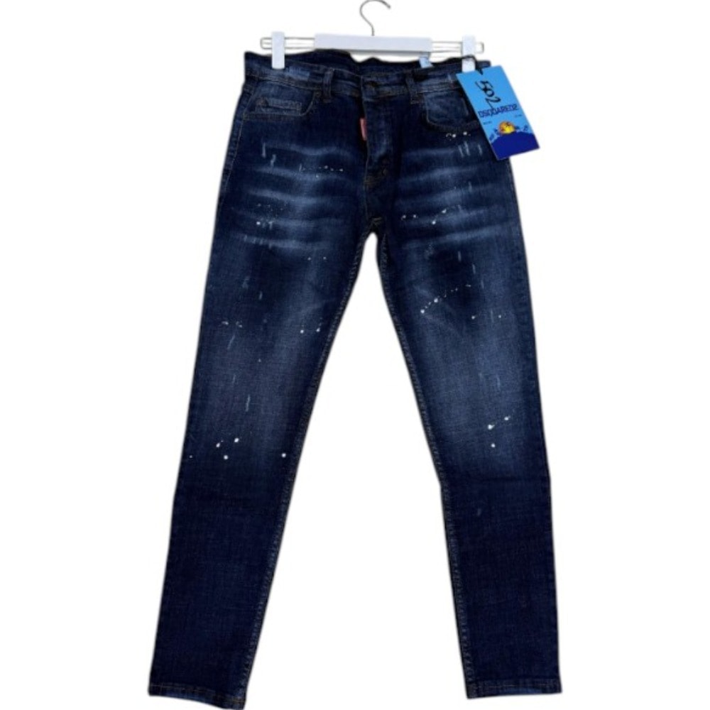 Dsquared2 Pantolon Blue Boyalı Model