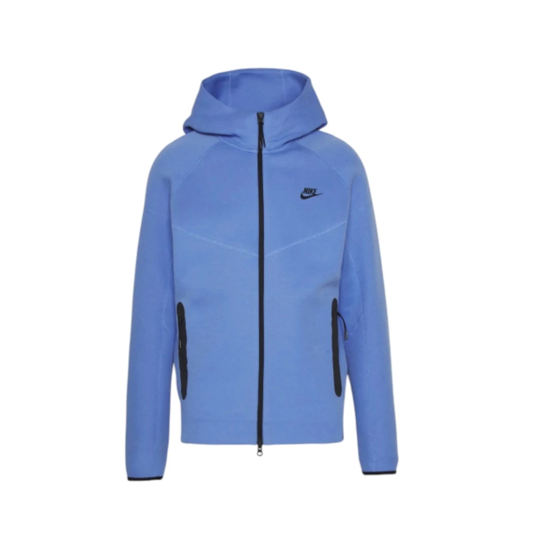 NIKE Tech Fleece 2024 Windrunner Royal Blue Hoddie