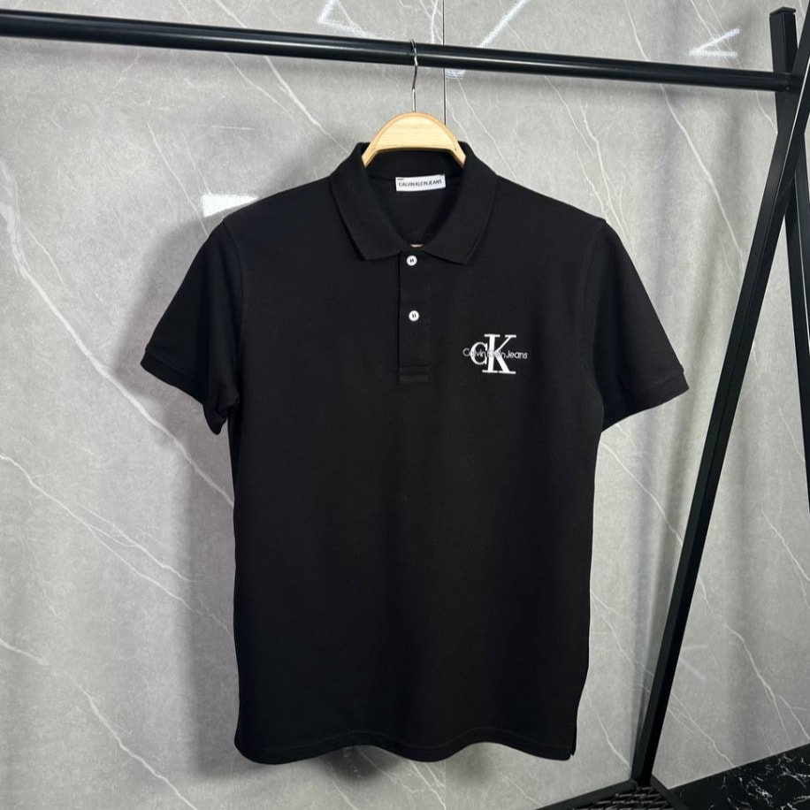 Calvin Klein Polo Yaka T-shirt Black
