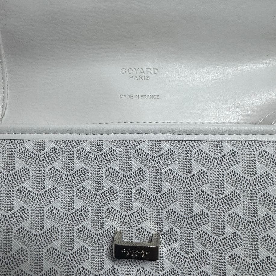 Goyard White Bag