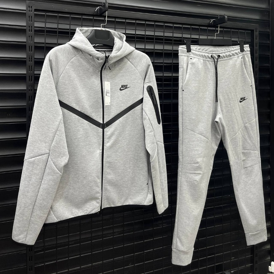 NIKE Tech Fleece 2025 Grey Hoddie