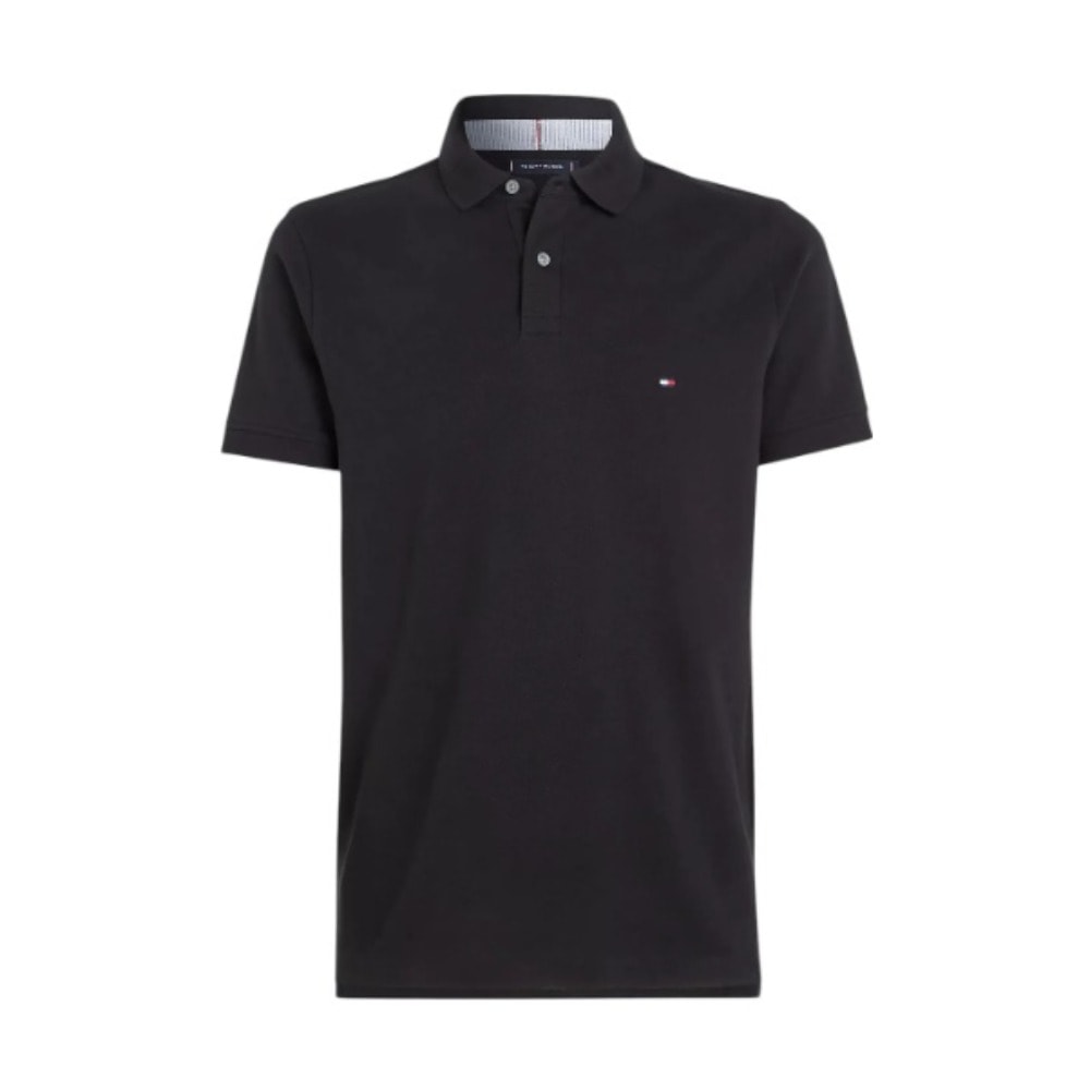 Tommy Hilfiger Black Polo Yaka