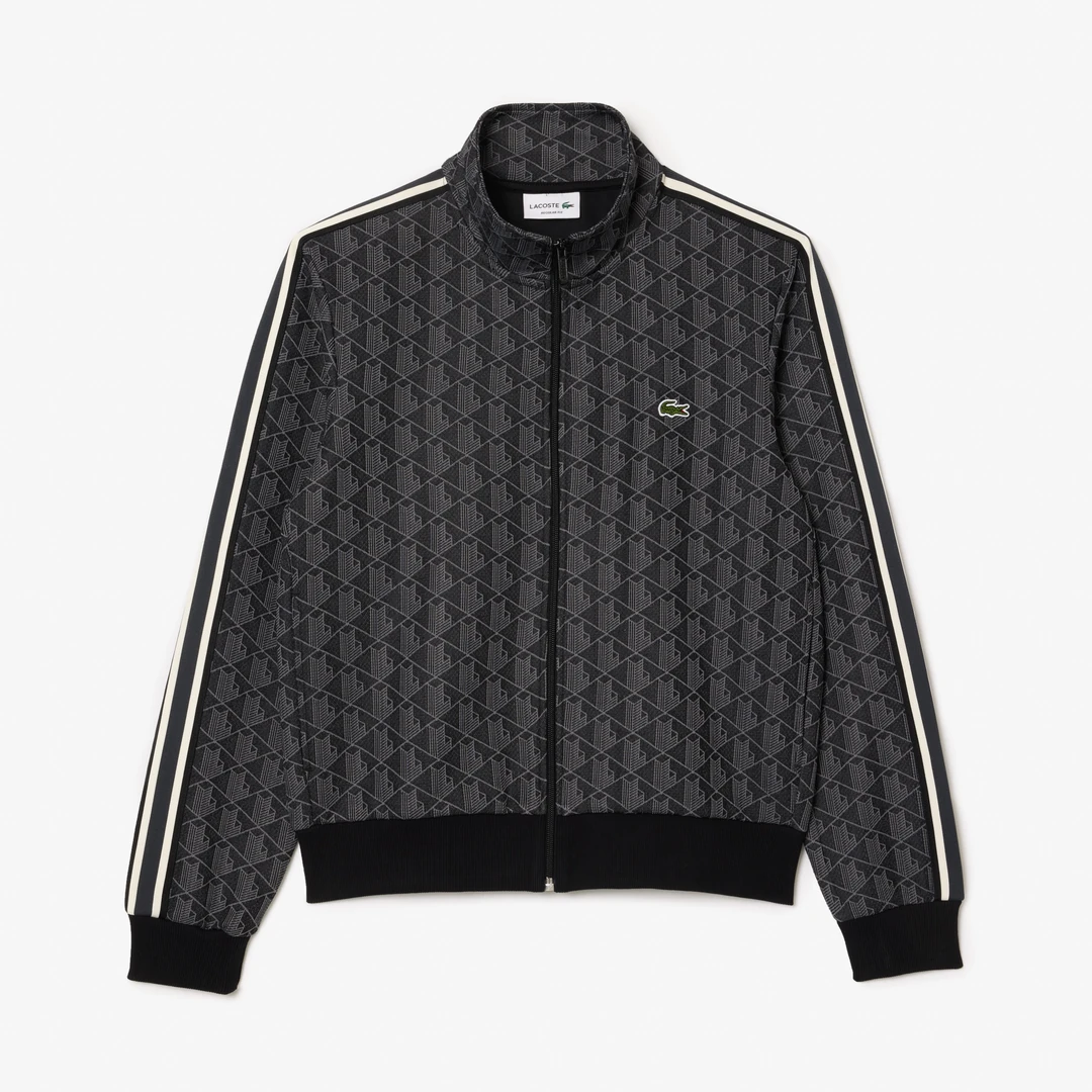 Lacoste Monogram Black Tracksuit