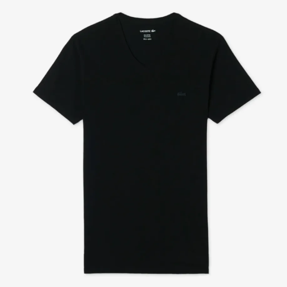 Lacoste Metal Logo Black T-shirt