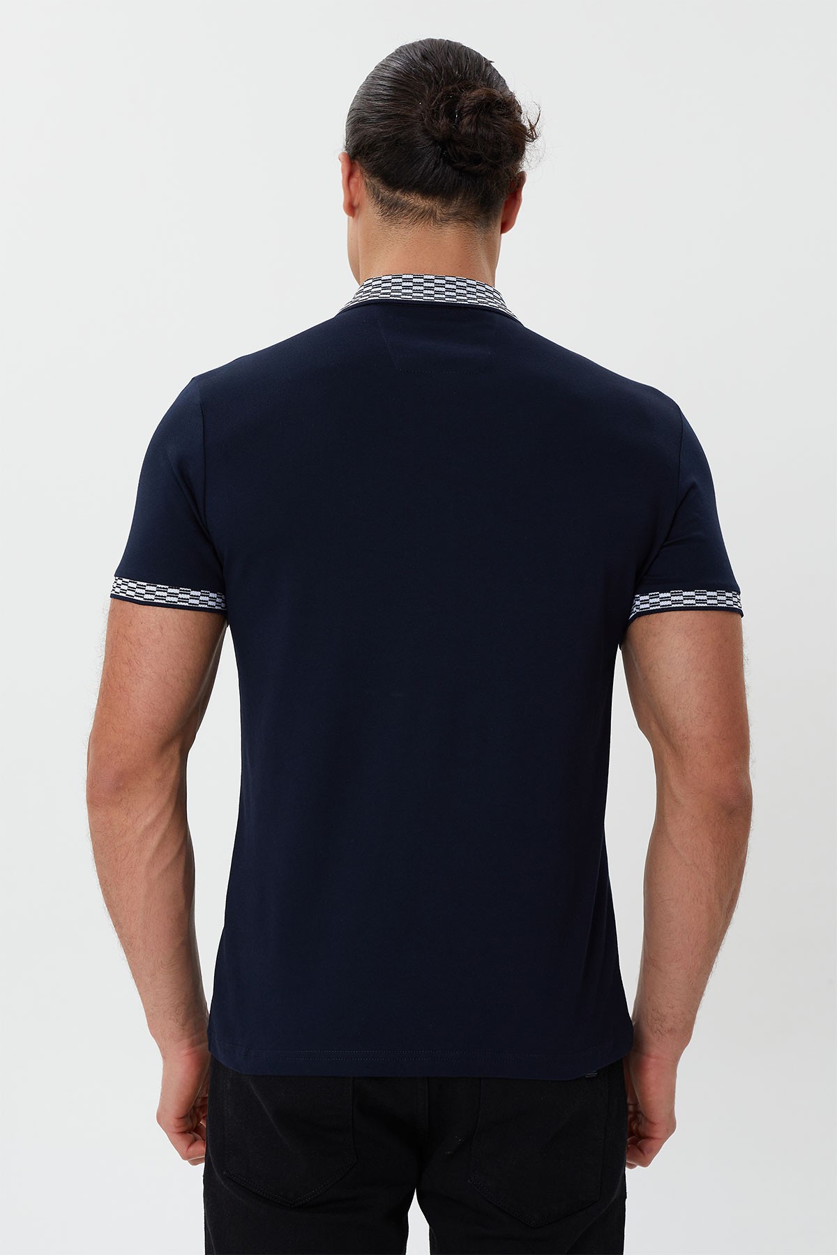 Regular Fit Polo Yaka Detaylı Erkek T-Shirt