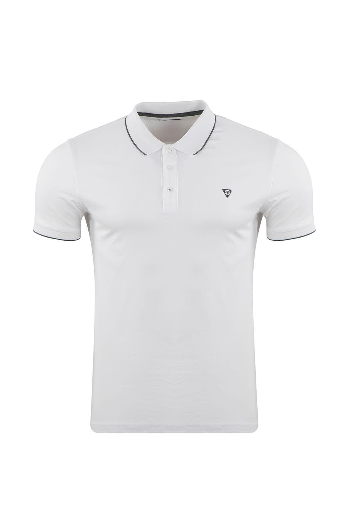 Büyük Beden Polo Yaka T-Shirt