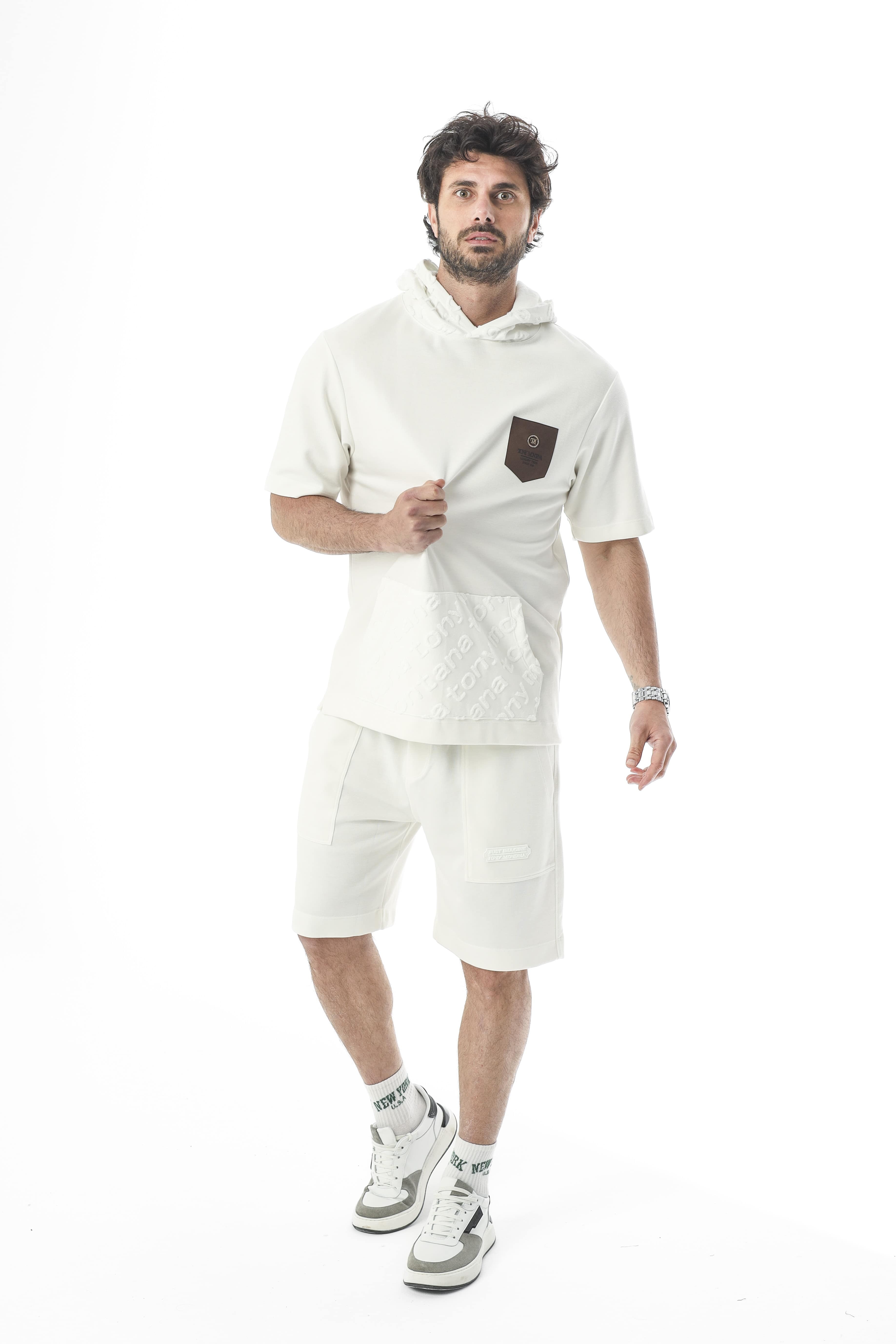 Luxury Tech %100 Pamuk Comfort Fit Yazlık Eşofman Takımı- TCY-1014