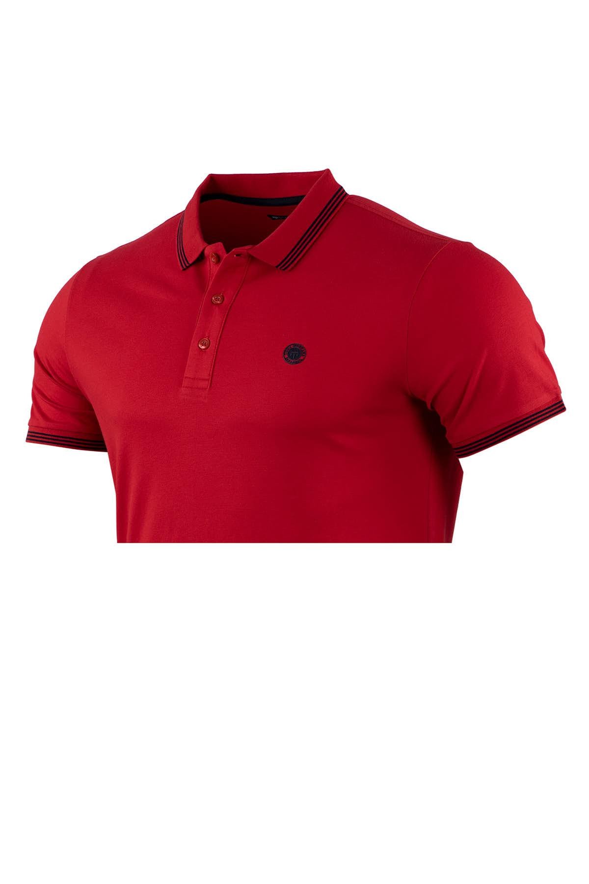 Büyük Beden Polo Yaka T-Shirt