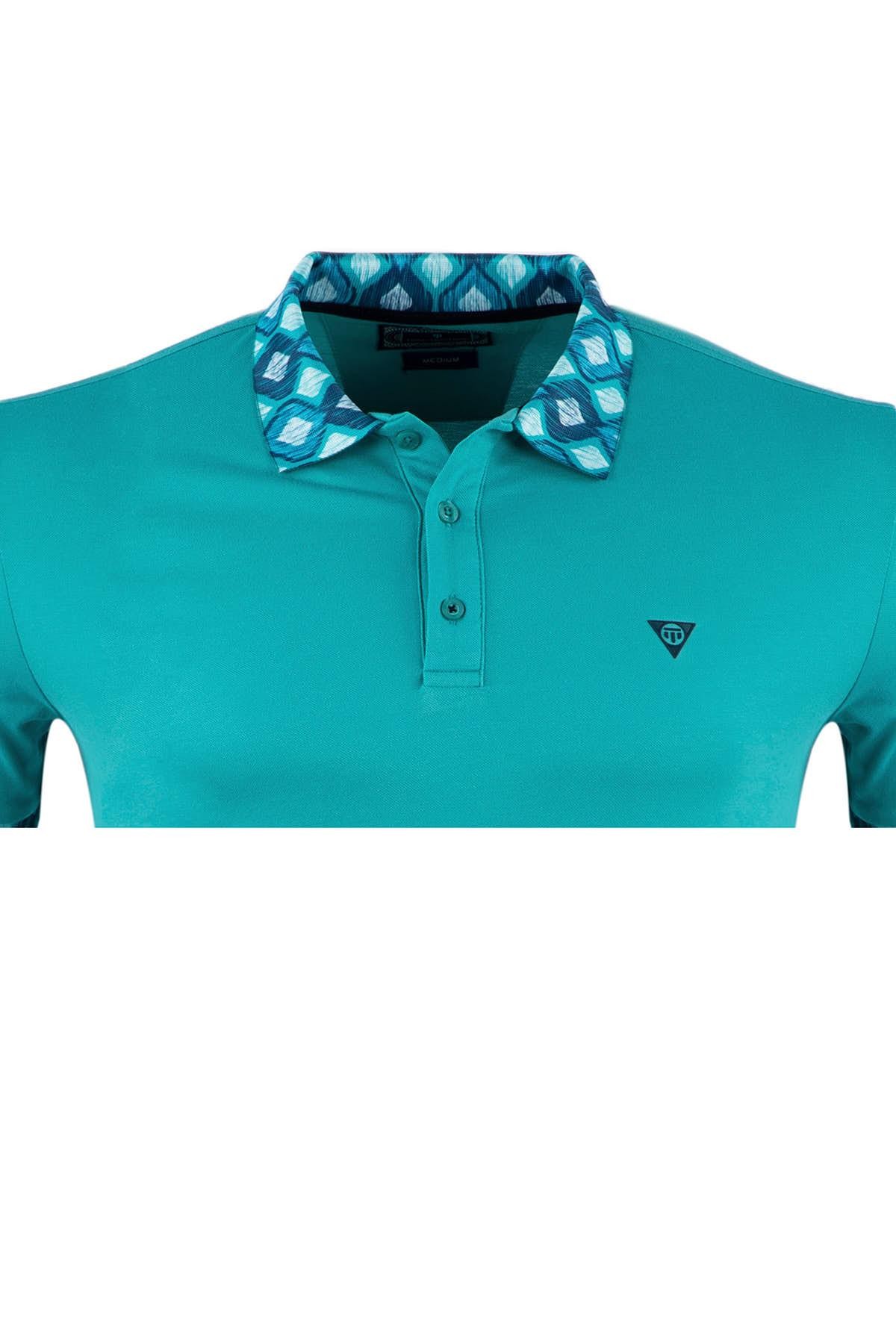 Büyük Beden Polo Yaka T-Shirt