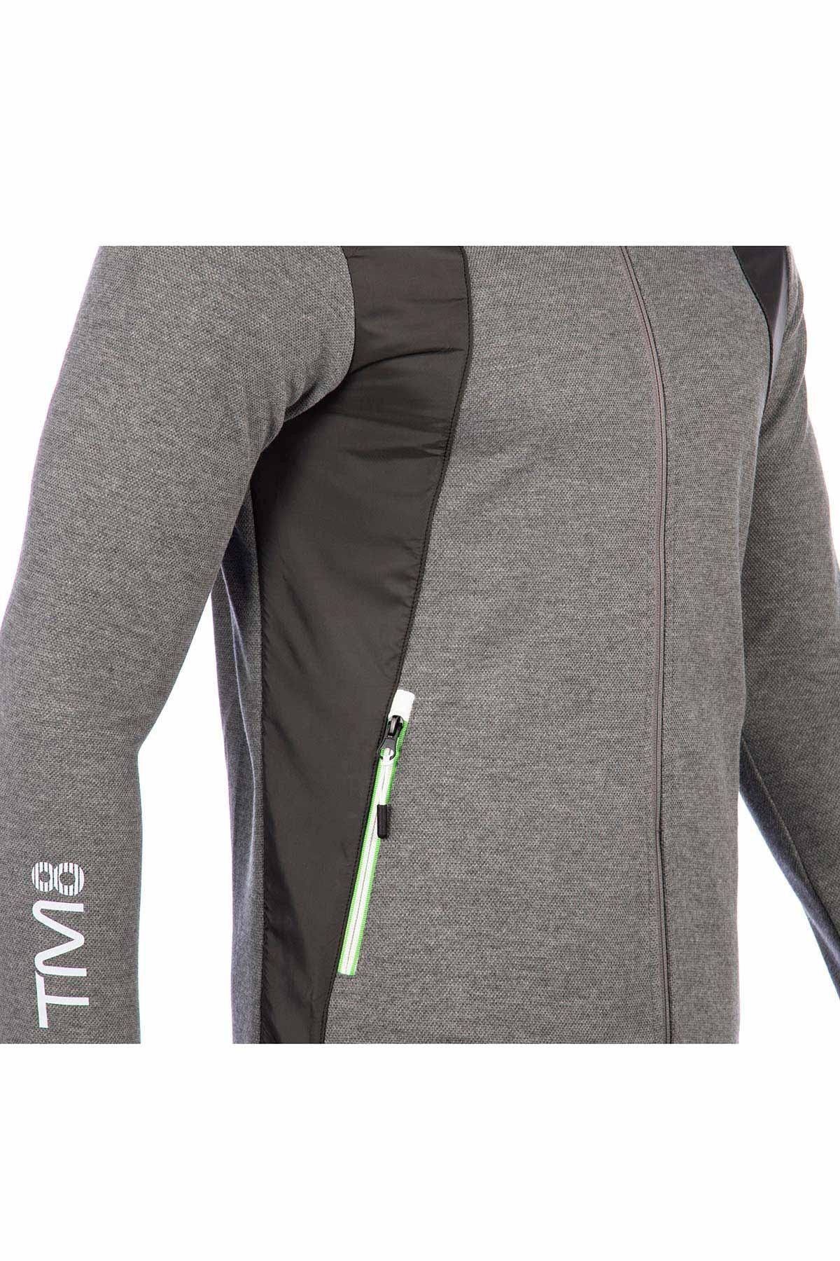 Big Size Zippered  Seosonal Coat