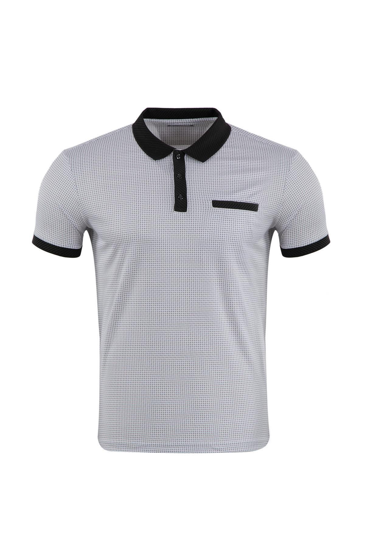 Büyük Beden Regular Fit Cepli Polo T-Shirt