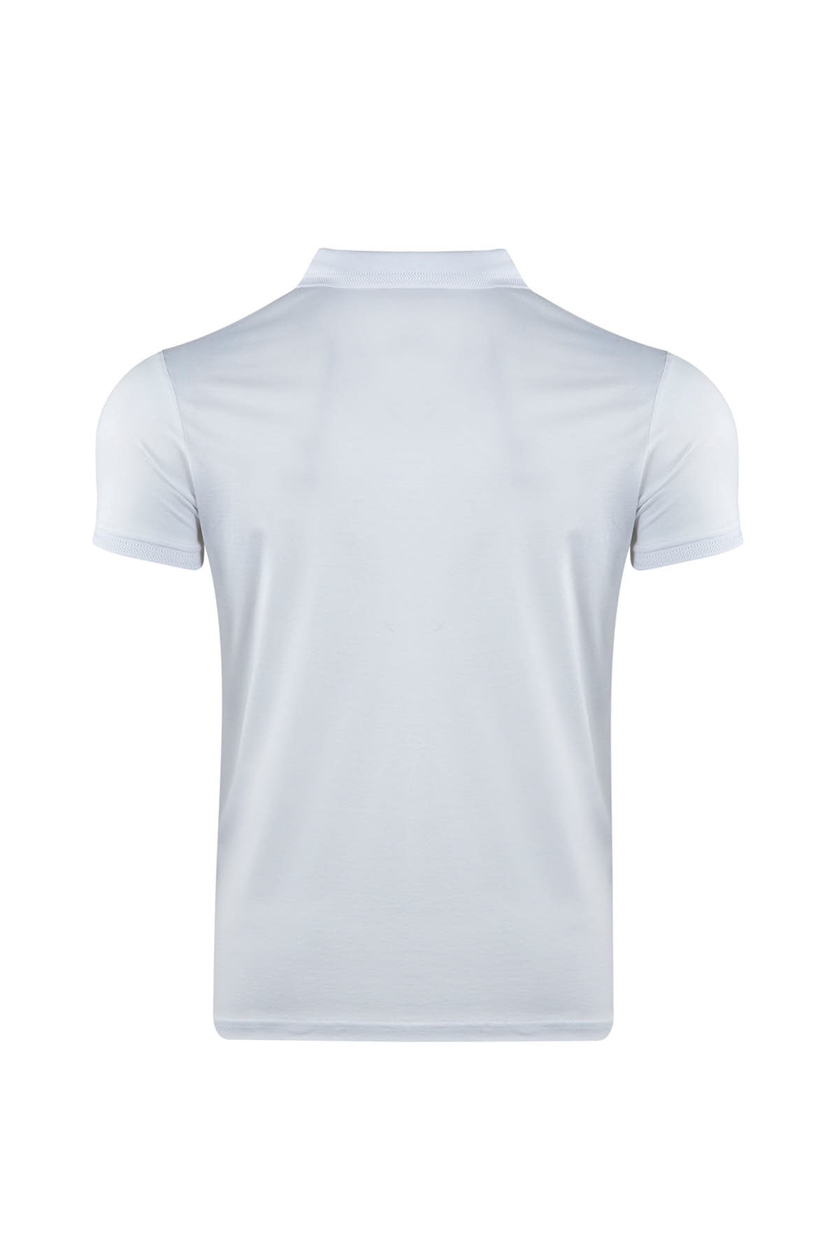 Regular Fit Merserize Polo Yaka %100 Pamuk Kısa Kollu Basic T-Shirt