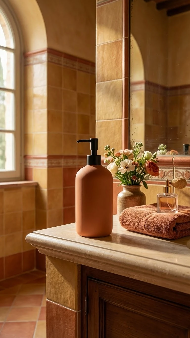 Jao Seramik Küçük El Yapımı Sabunluk - Terracotta