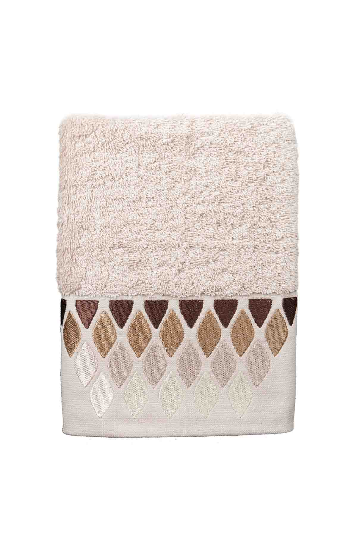 Pastoral Neptun 50 x 90 El ve Yüz Havlusu - Sütlü Kahve