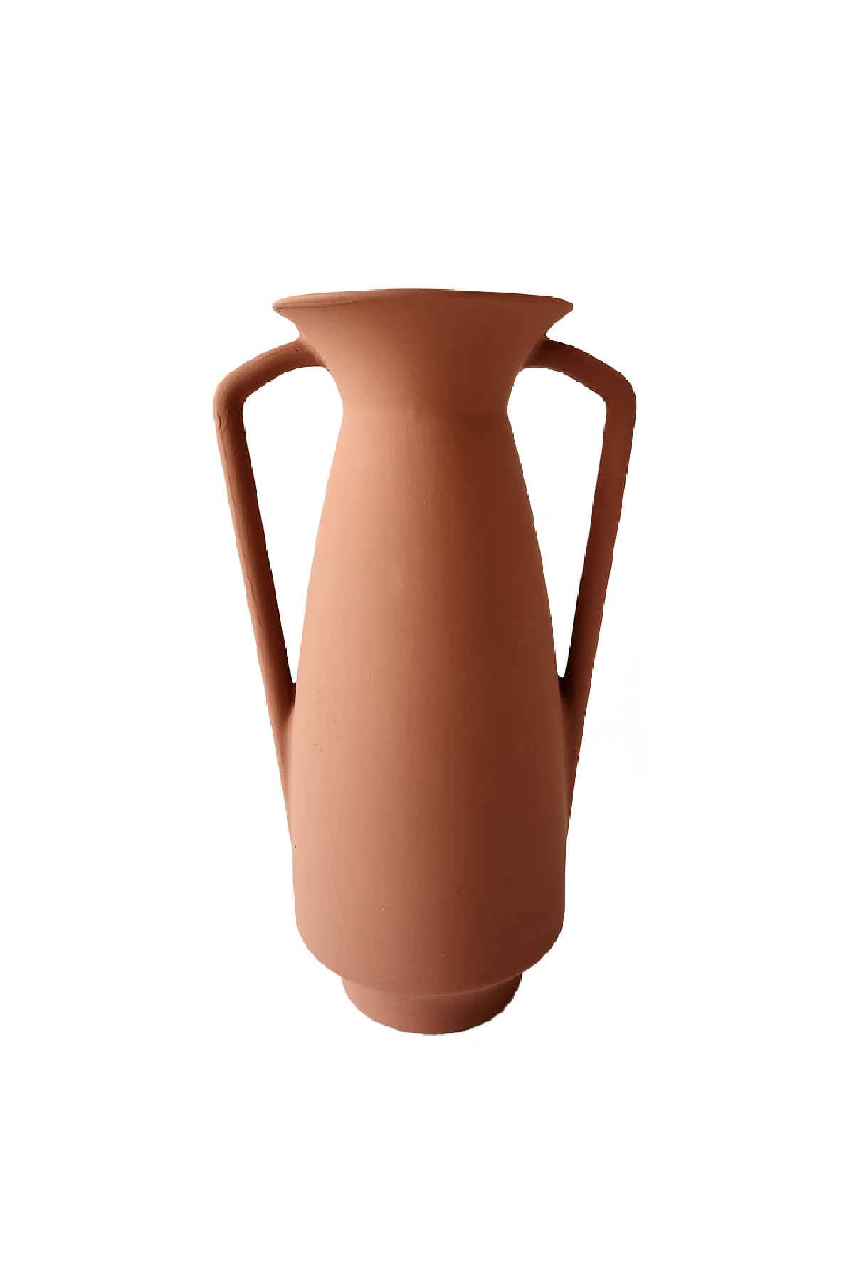 Stella Seramik El Yapımı Toprak Tonları Vazo - Terracotta 