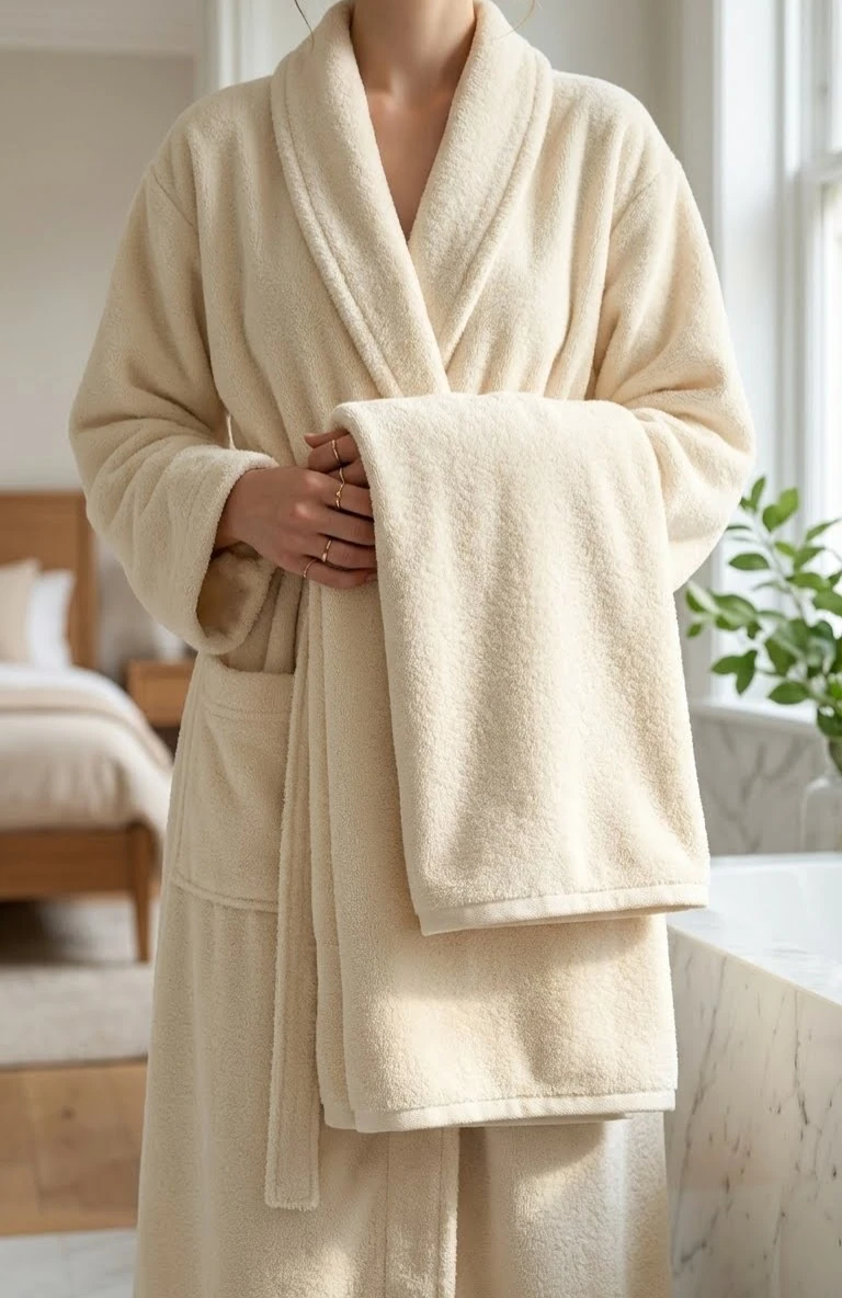 Shadowed 50x90cm El ve Yüz Havlusu - Natural