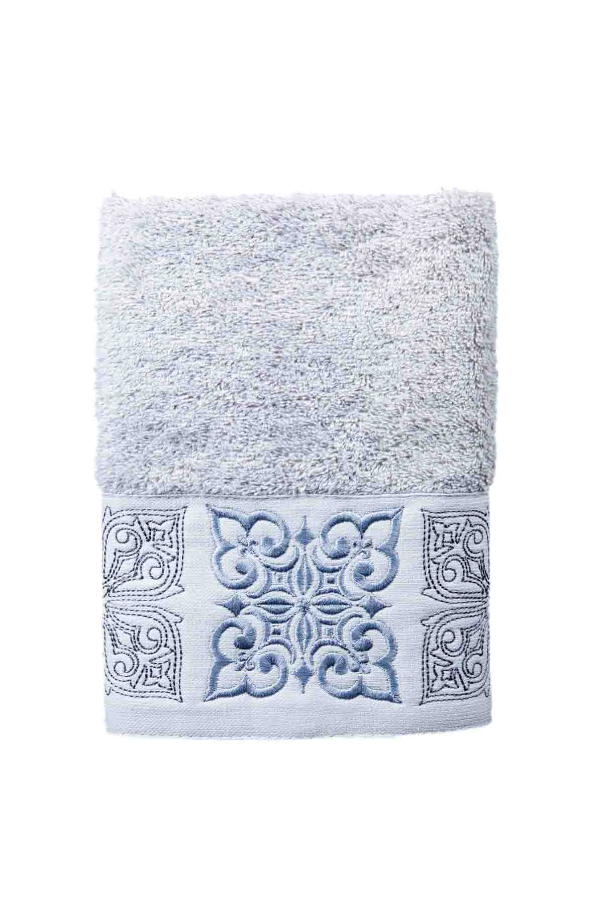 Pastoral Meric 50 x 90 El ve Yüz Havlusu - Gri