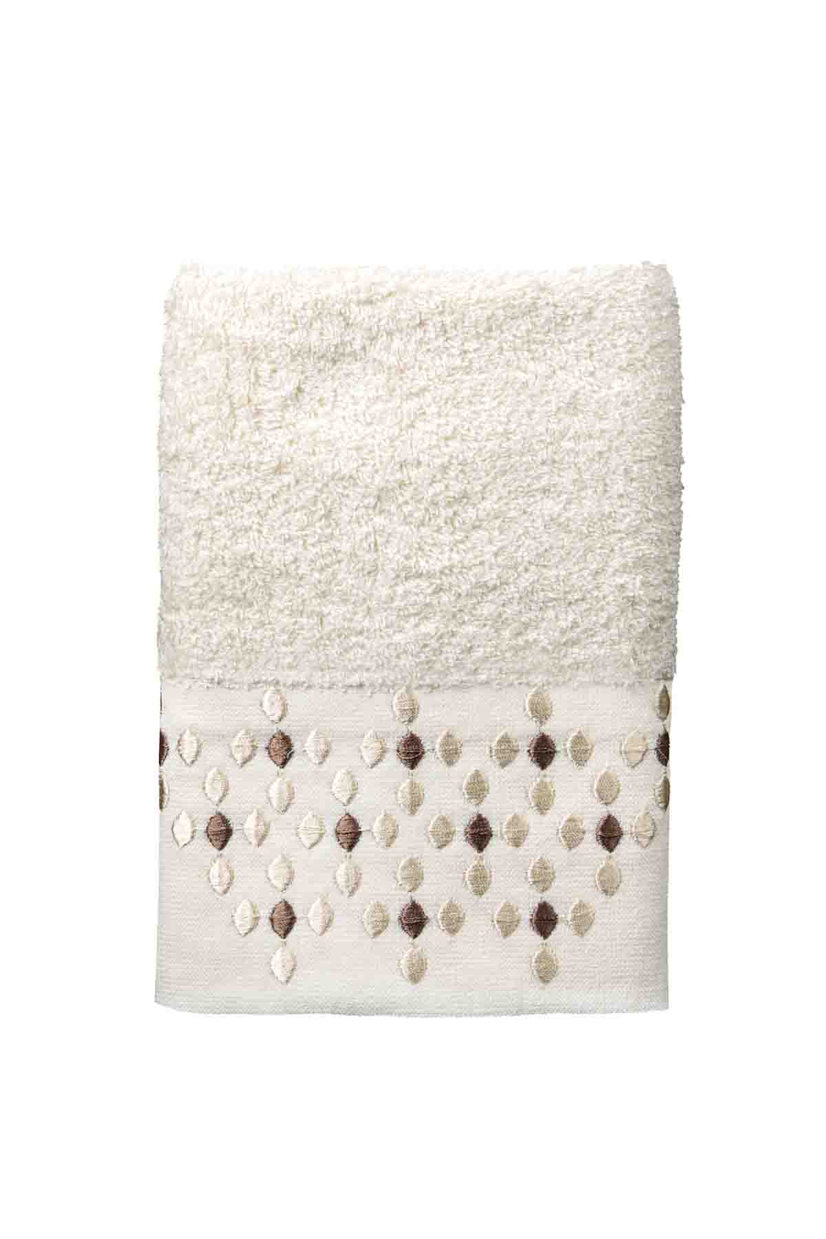 Pastoral Fames 50 x 90 El ve Yüz Havlusu - Krem