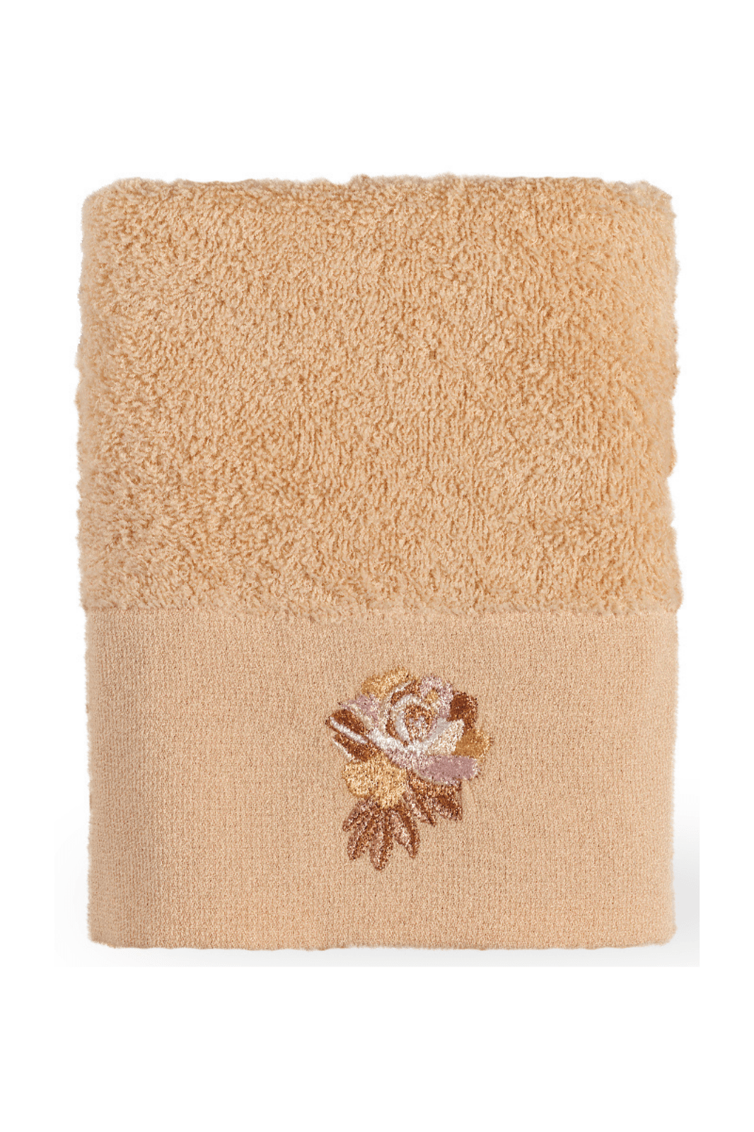 Roses 70x140 Banyo Havlusu Cafe Crema