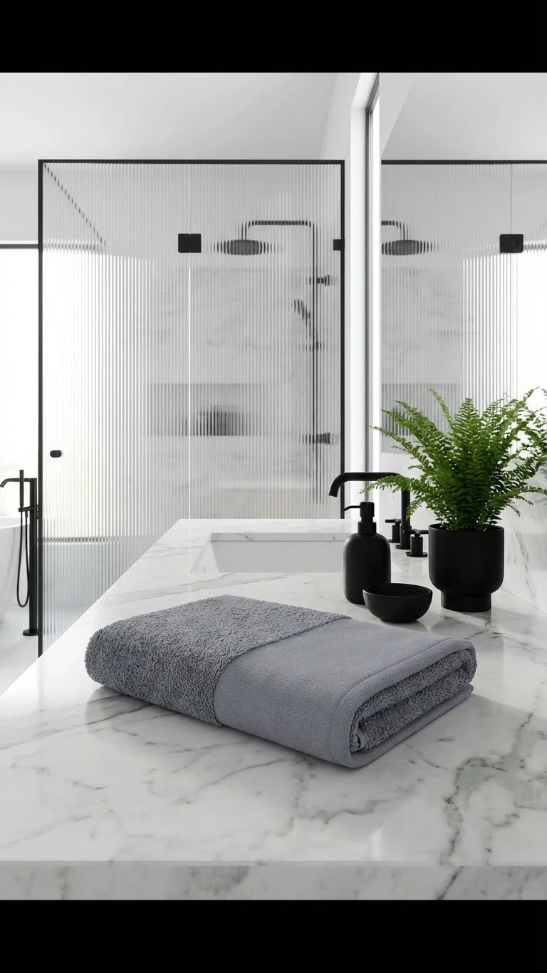 Soft 50x90cm El ve Yüz Havlusu - Metalik Füme