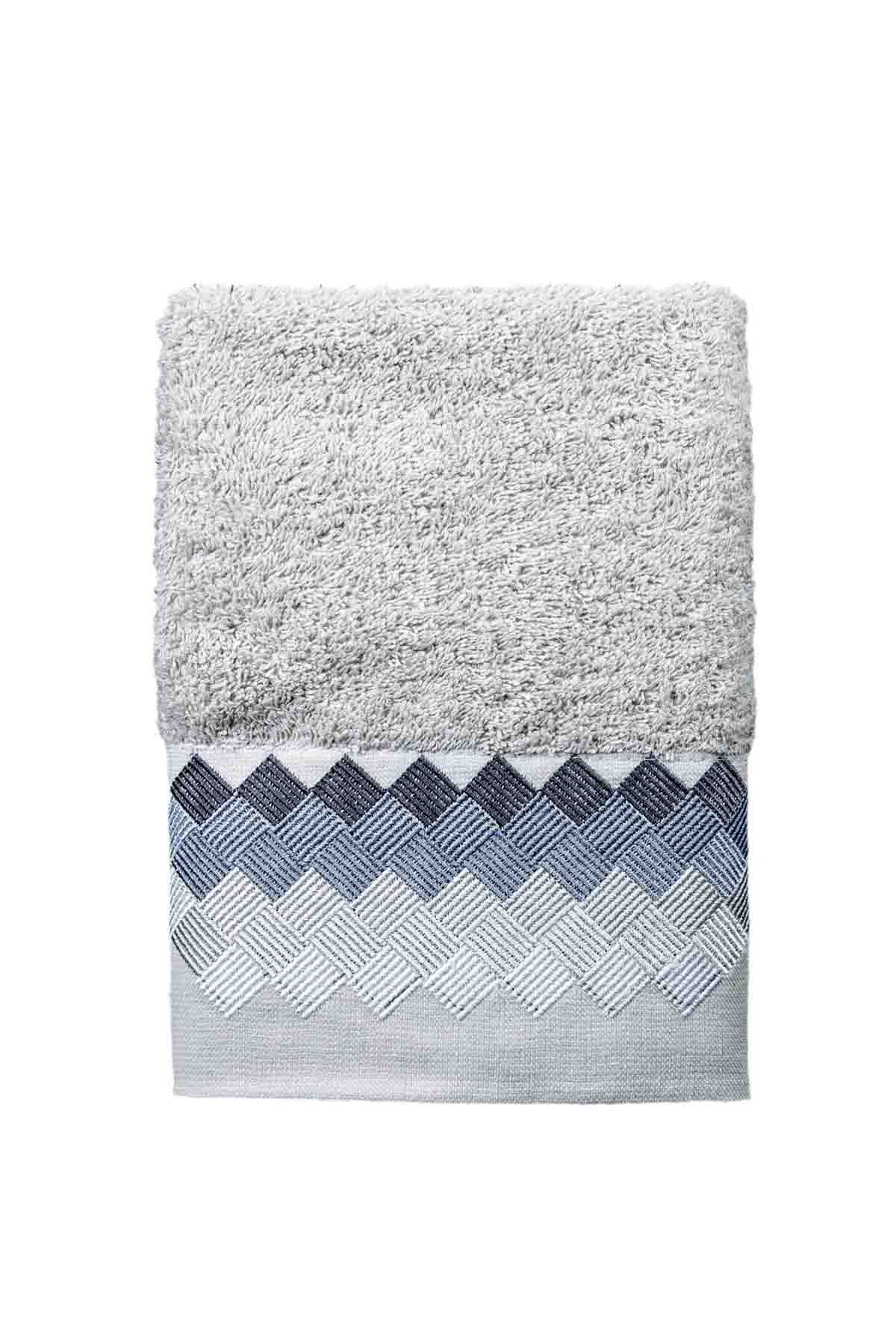 Pastoral Hera 30 x 50 El ve Yüz Havlusu - Gri