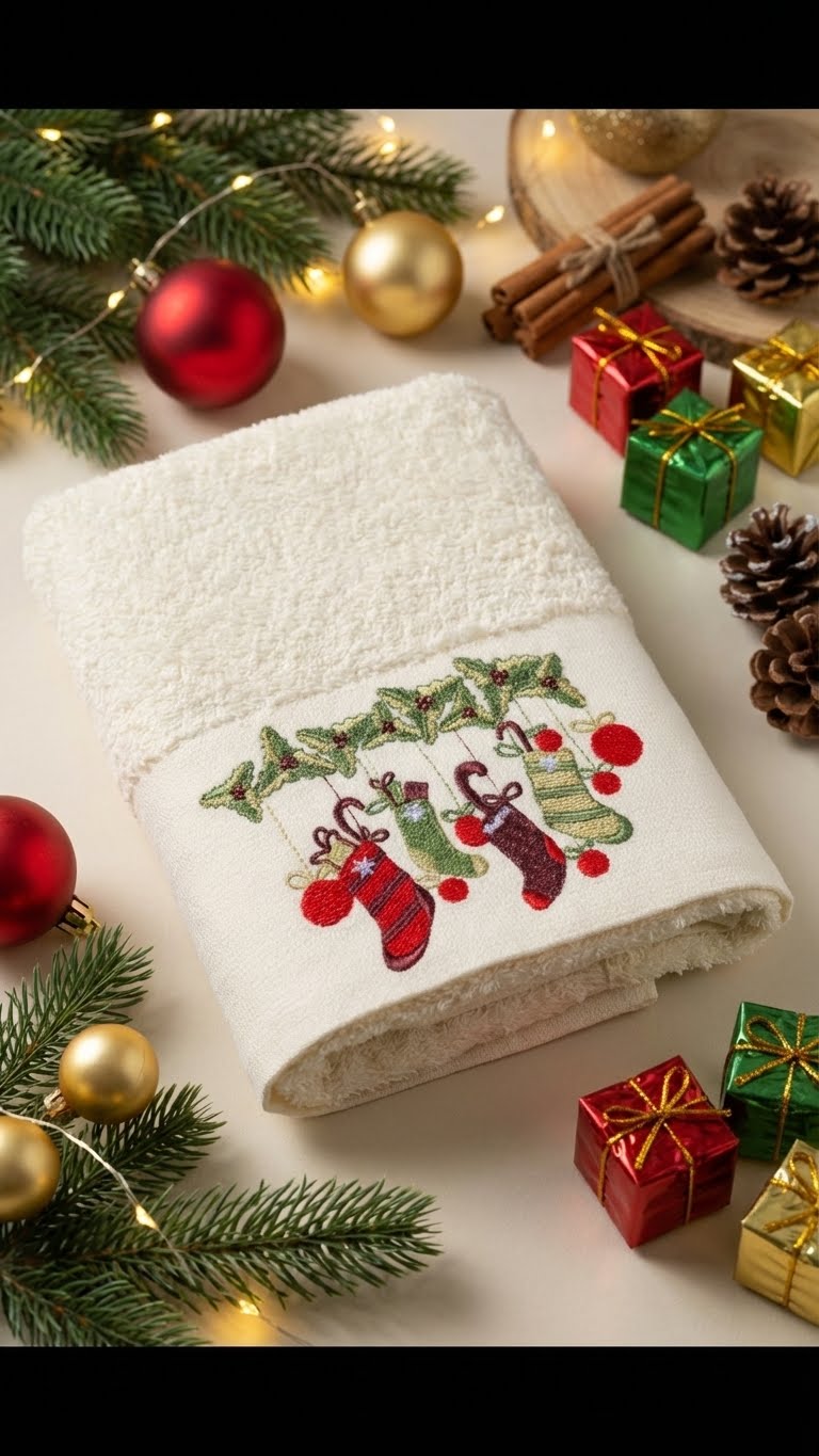 Gift 50x90cm Yılbaşı Havlusu 
