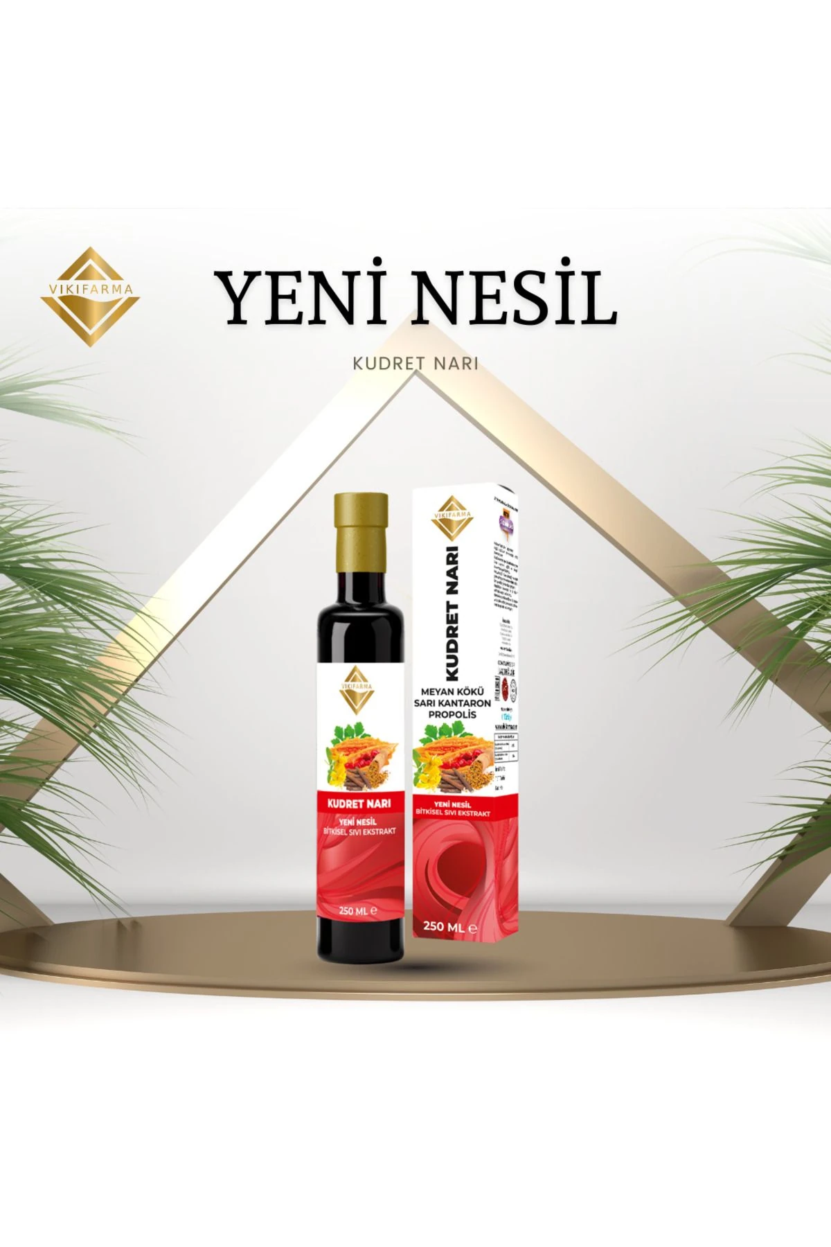 Yeni Nesil Kudret Narı Ekstrakt Bitkisel Karışım 250 ml