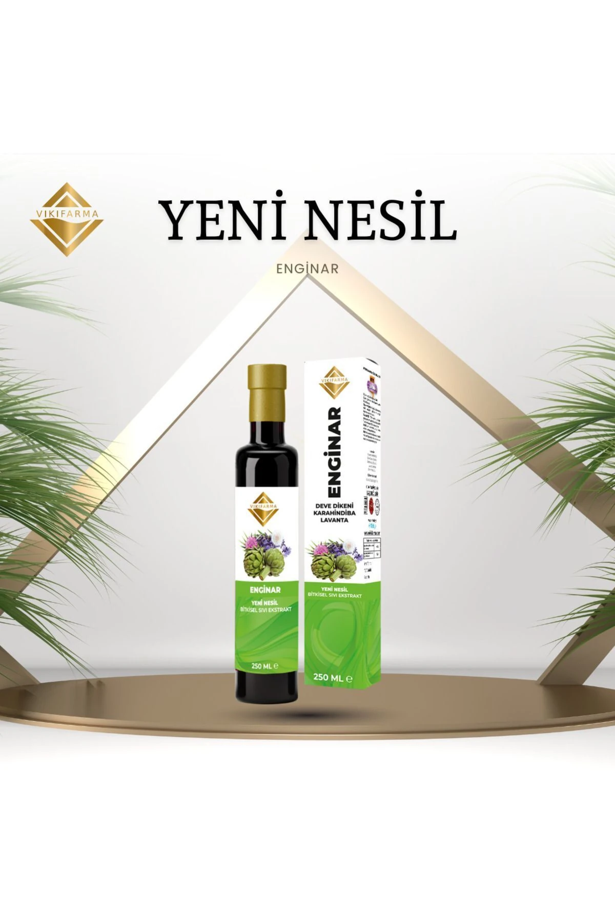 Yeni Nesil Enginar Ekstrakt Bitkisel Karışım 250 ml
