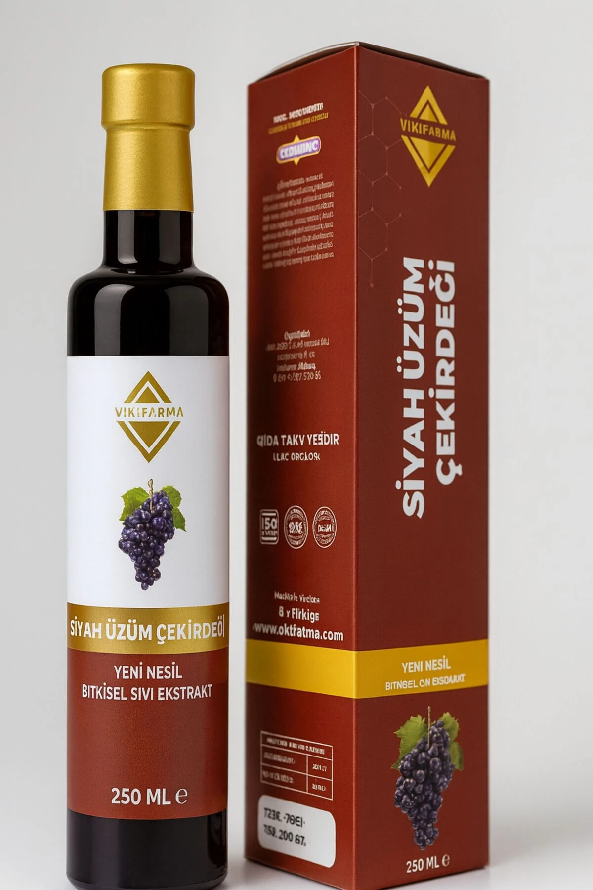 Siyah Üzüm Çekirdeği Ekstresi Yeni Nesil 250 ml