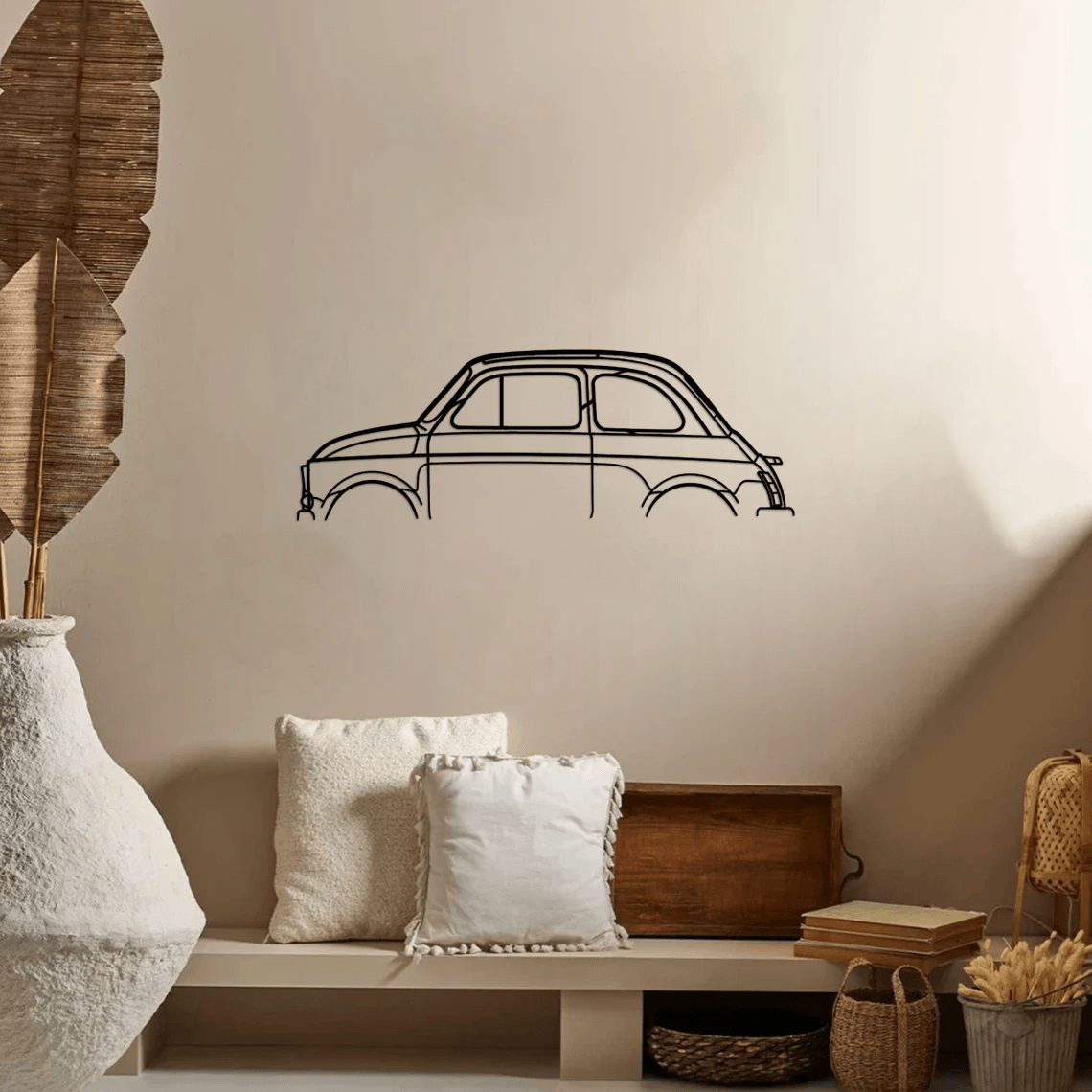 500 1971 Classic Metal Silhouette Wall Art