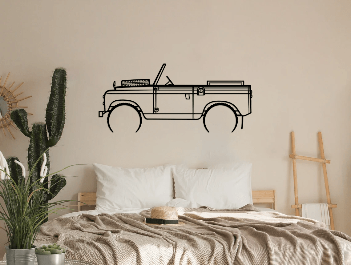 2A 1962 Detailed Silhouette Metal Wall Art