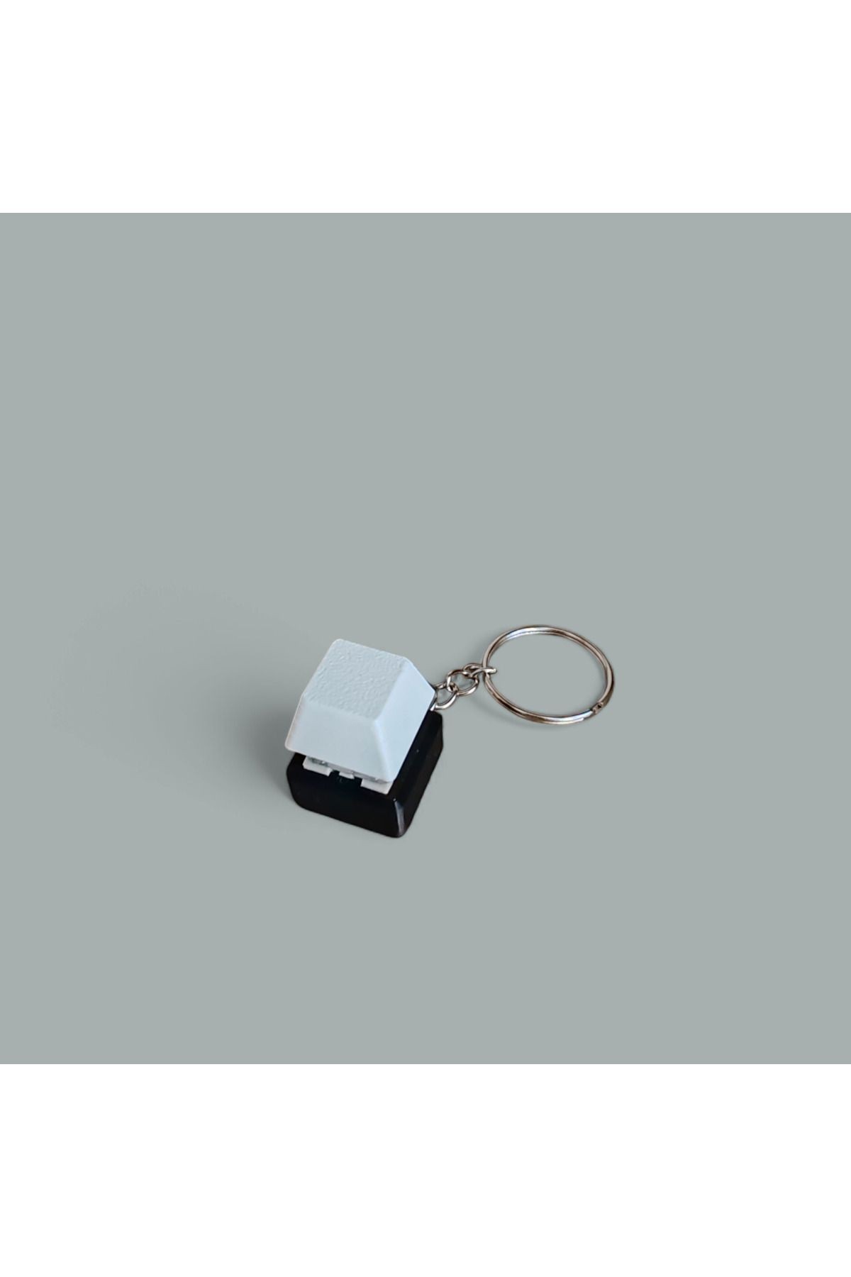 Keycap Tuş Anahtarlık  - Blue Switch Anahtarlık - Stres Atıcı - Tuş Basma Hisli - Siyah