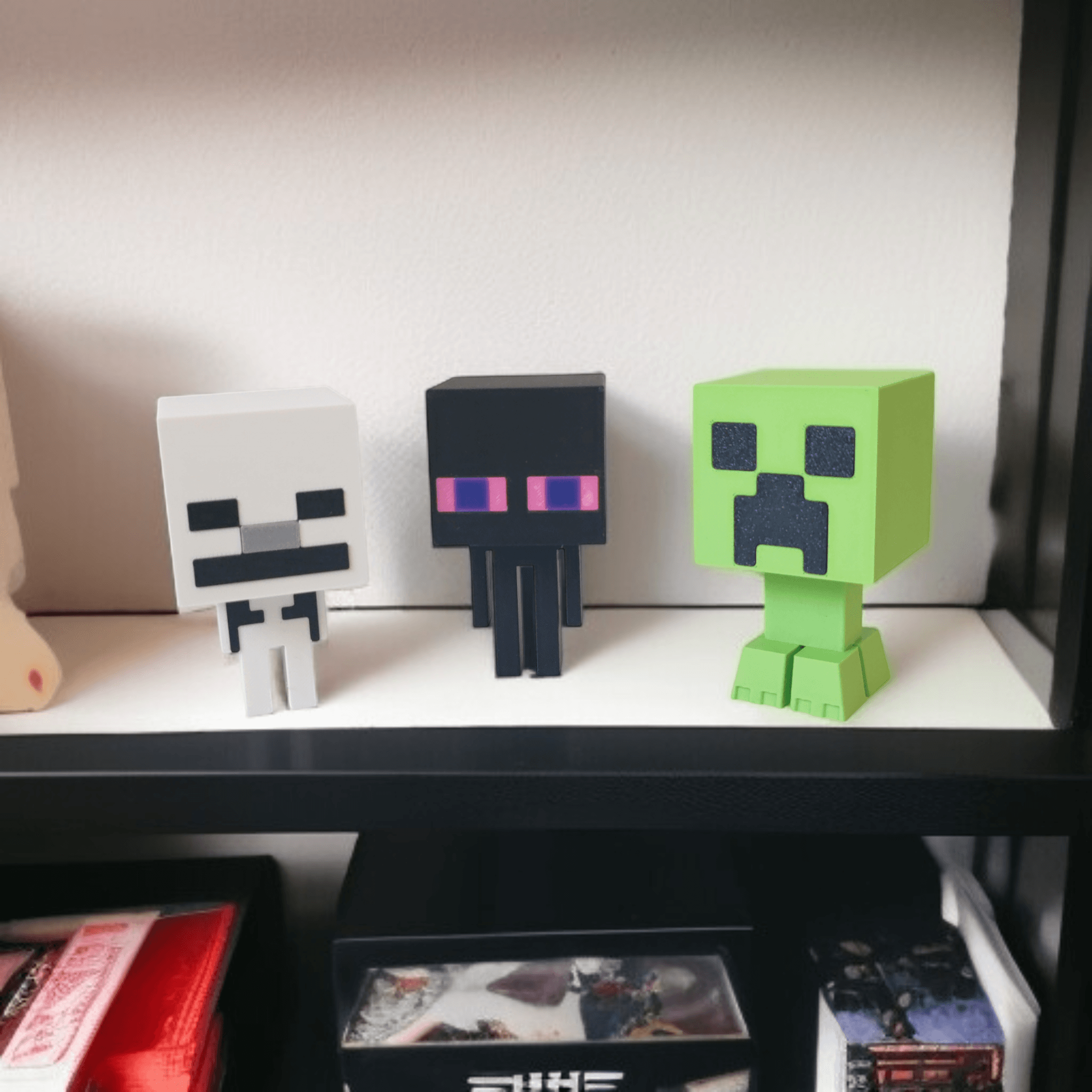 Minecraft Temalı Dekoratif 3'lü Figür Seti 