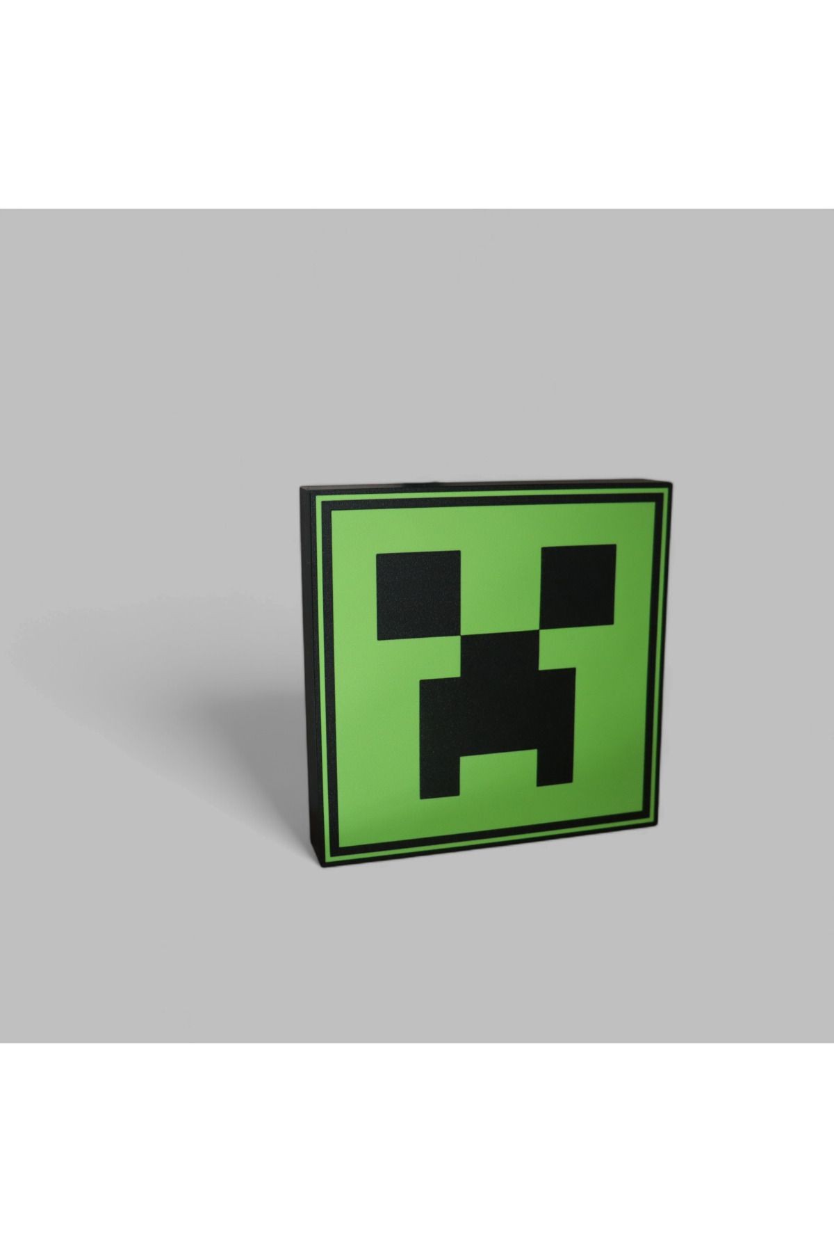 Minecraft Creeper LED Lamba – Oyun Temalı Gece Lambası - Masa Lambası - Hediyelik Lamba