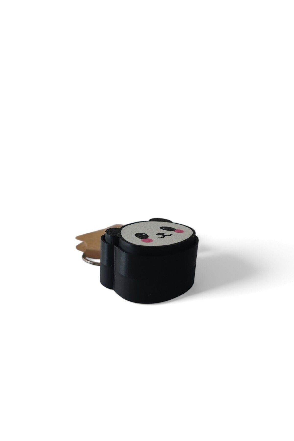 CLIX! Sevimli Panda Stres Atıcı Blue Switch Tuş Anahtarlık - rekey