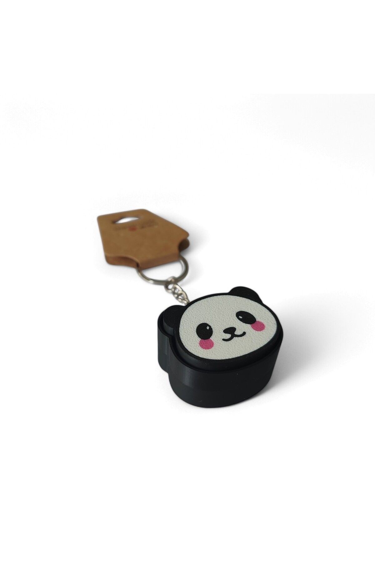CLIX! Sevimli Panda Stres Atıcı Blue Switch Tuş Anahtarlık - rekey