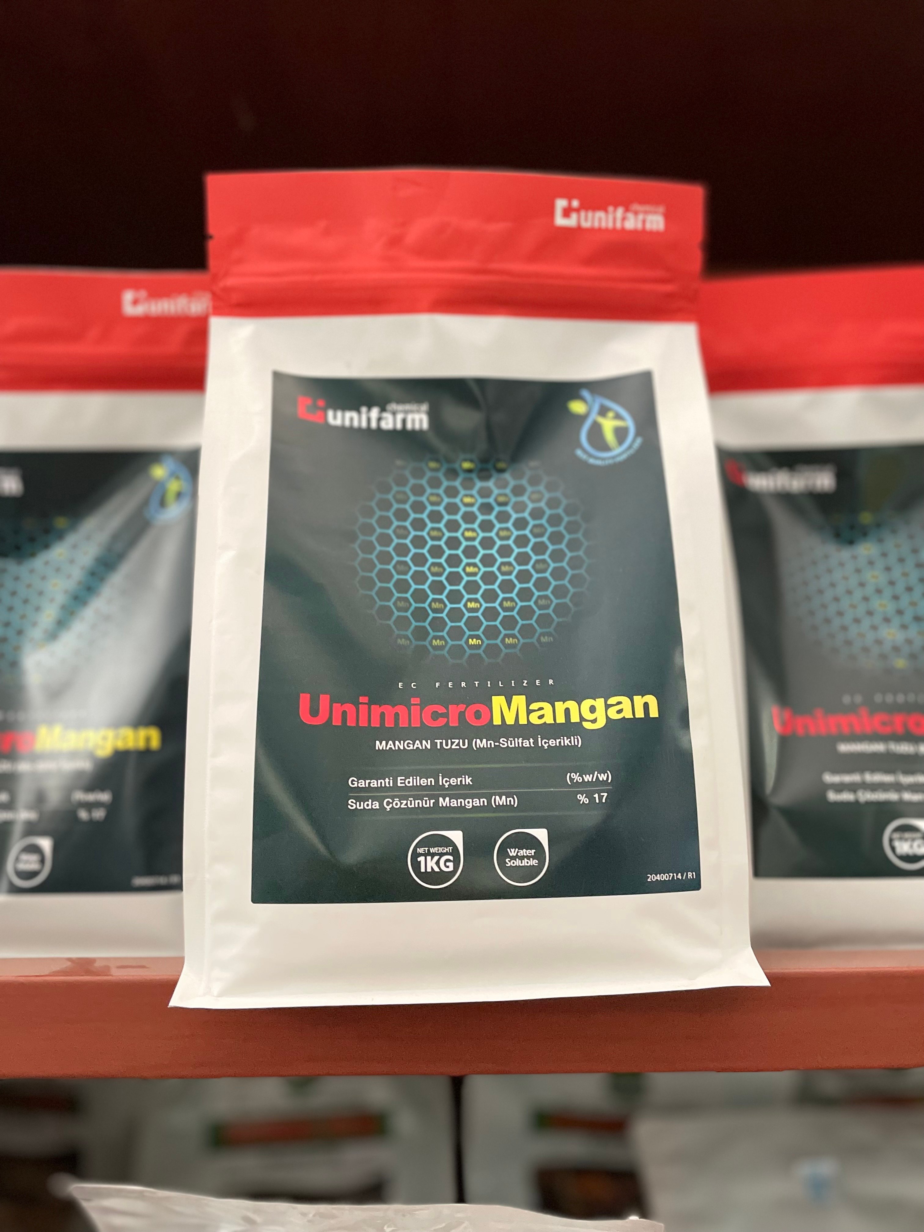 Unifarm - Unimicro Mangan - Mangan Tuzu Mangat Sülfat İçerikli - 1 Kg