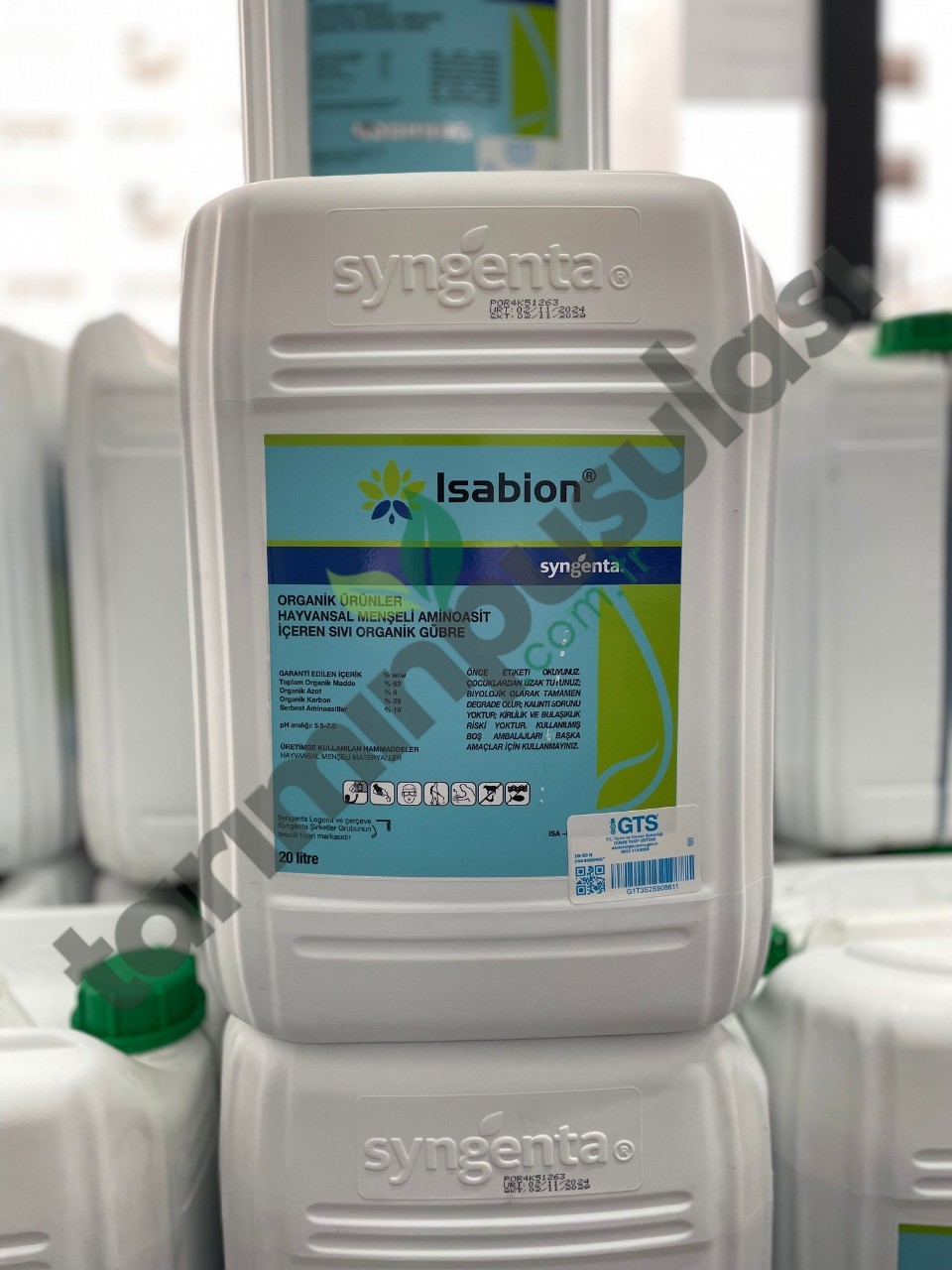Isabion 20 Lt Hayvansal Menşeili Aminoasit İçeren Sıvı Organik Gübre