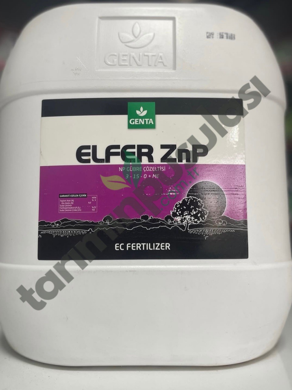 Elfer ZnP - Fosfor ve Çinko Gübresi 3-15-0+6Zn