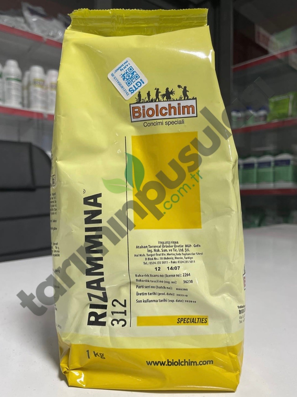 Rızammına 312 (16-9-8+TE) 
