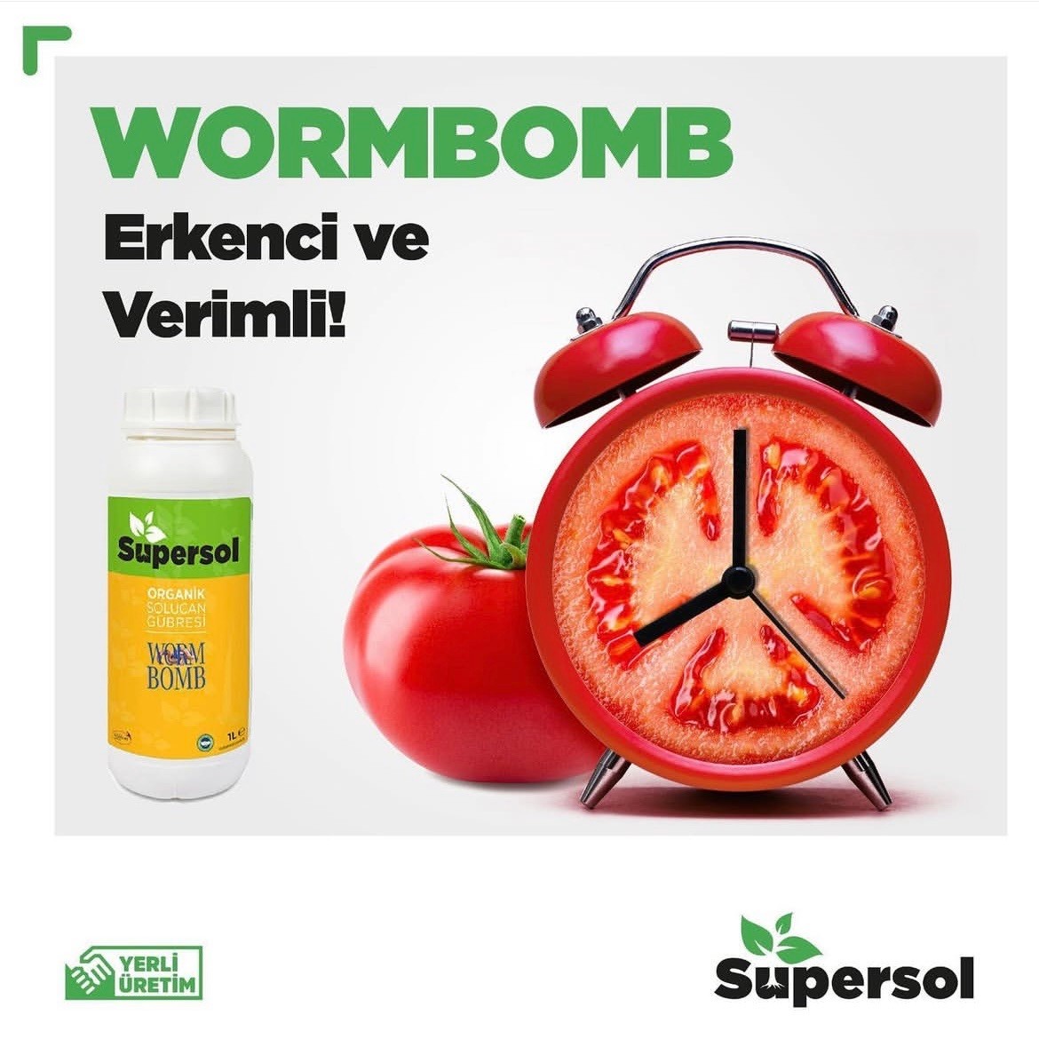 Solucan Gübresi Wormbomb 1lt