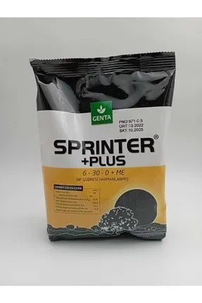 SPRINTER +PLUS | Özel Köklendirici (500 gr) 6 – 30 – 0 + ME | NP GÜBRESİ