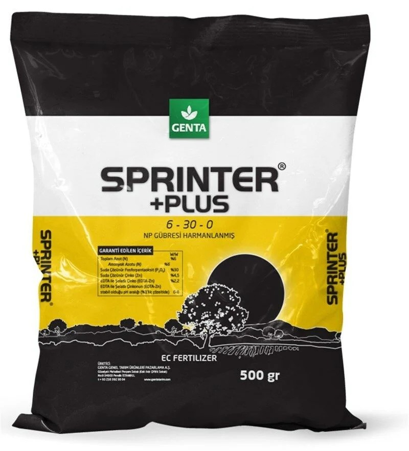 SPRINTER +PLUS | Özel Köklendirici (500 gr) 6 – 30 – 0 + ME | NP GÜBRESİ