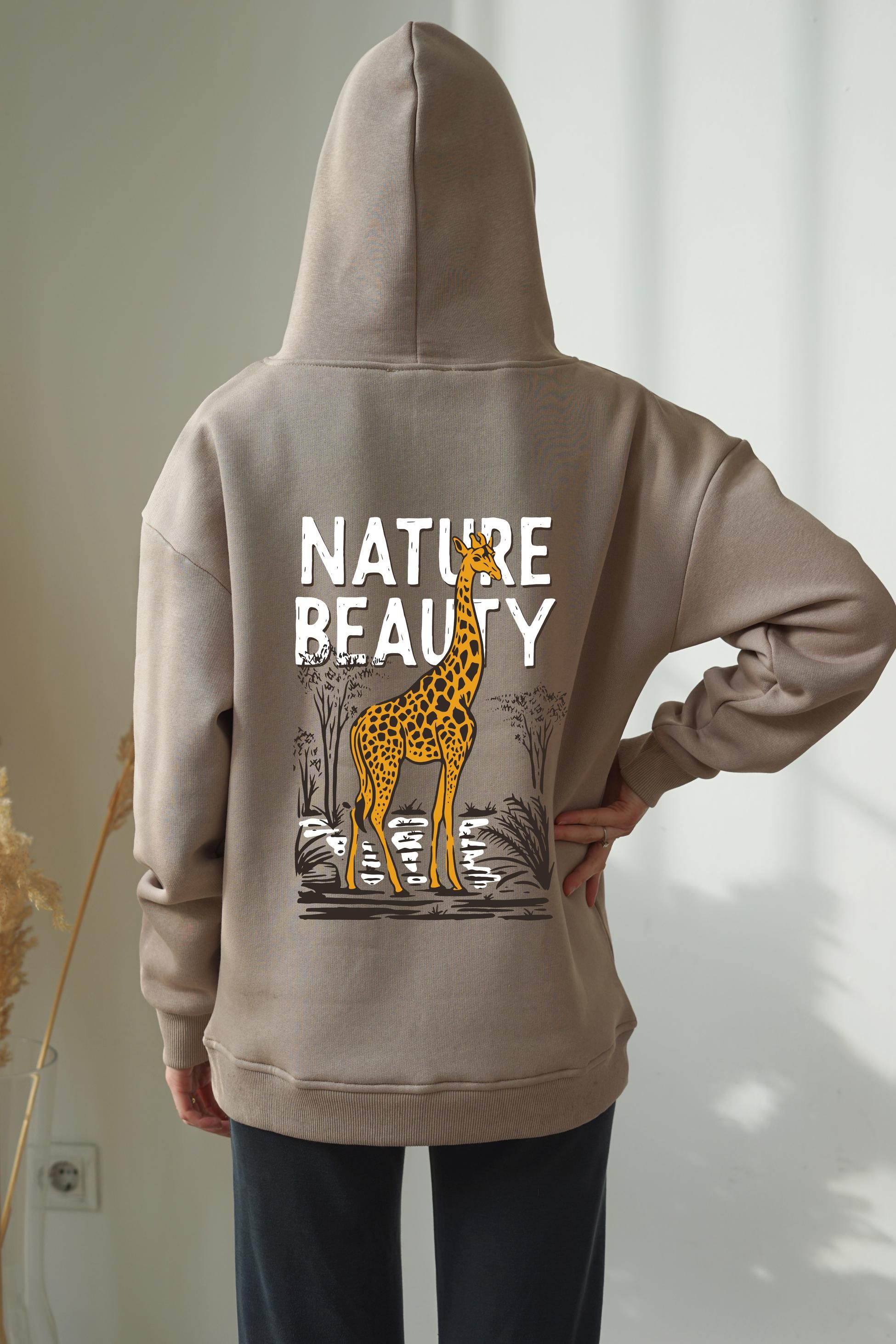 Unisex Beauty Baskili hoodie - Vizon