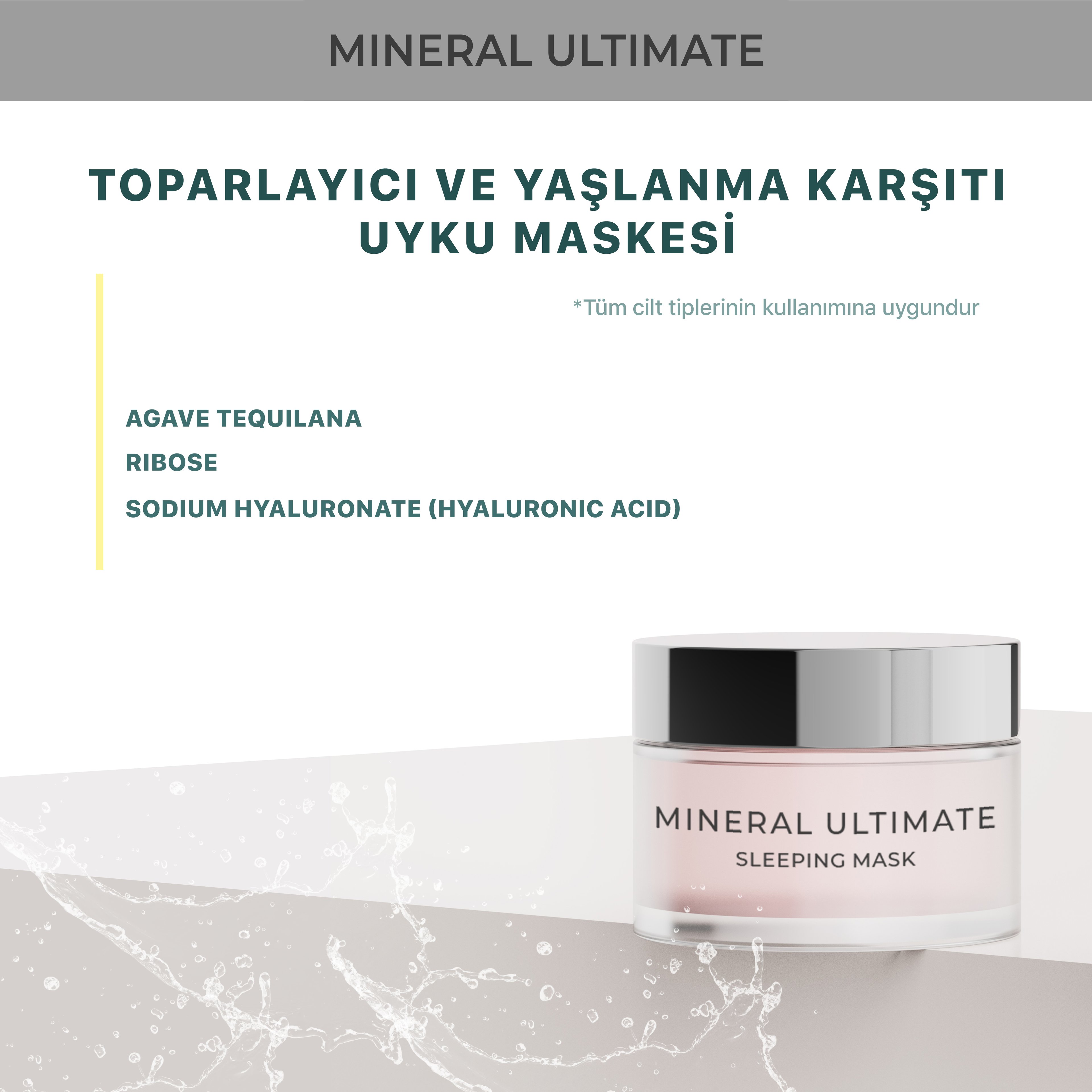 Mineral Ultimate Lifting & Anti-Aging Sleeping Mask 60 ml