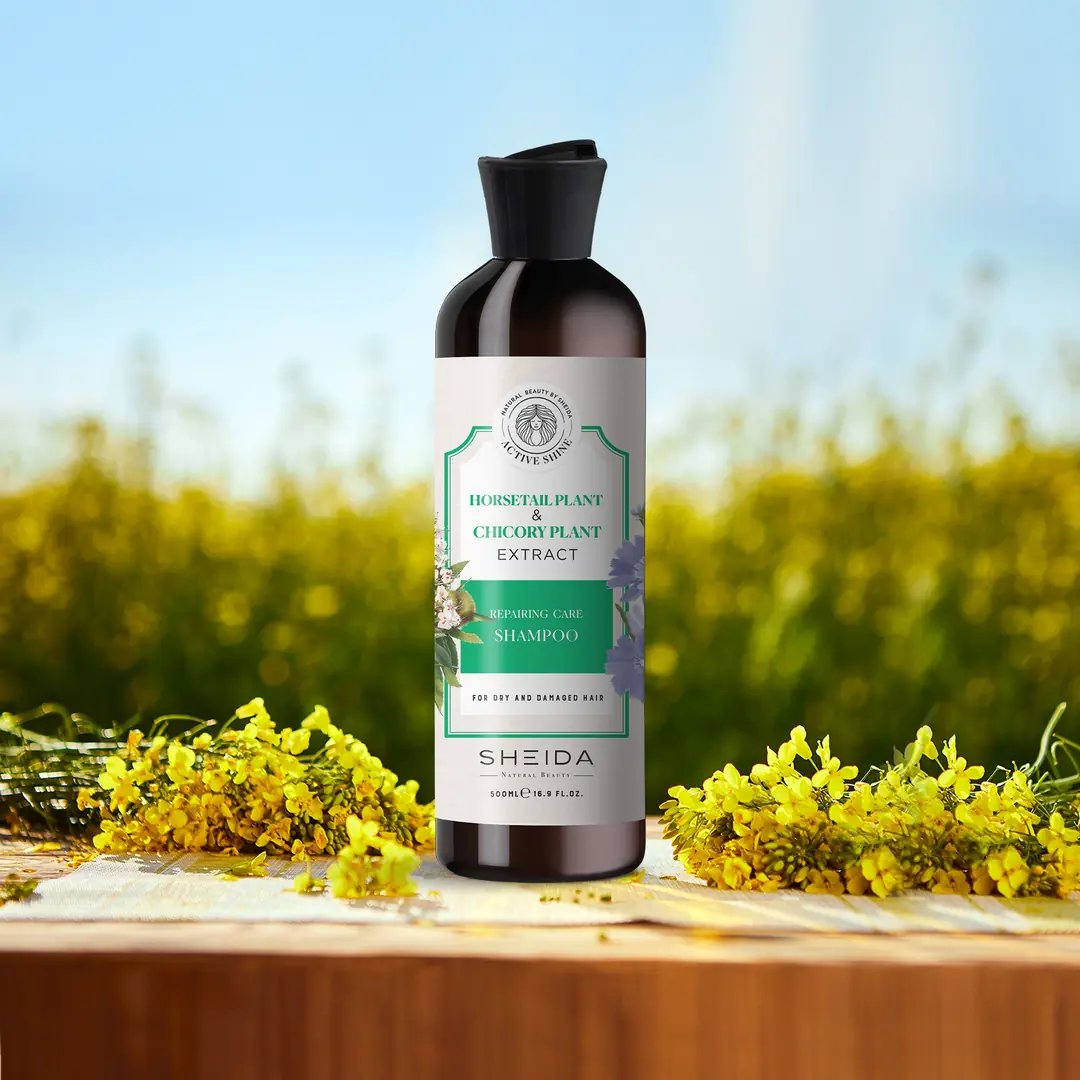 NATURE SHINE 815 C30 ブレンド4 Active Shine Onarıcı Bakım Şampuanı (Atkuyruğu Ve Hindiba Bitki