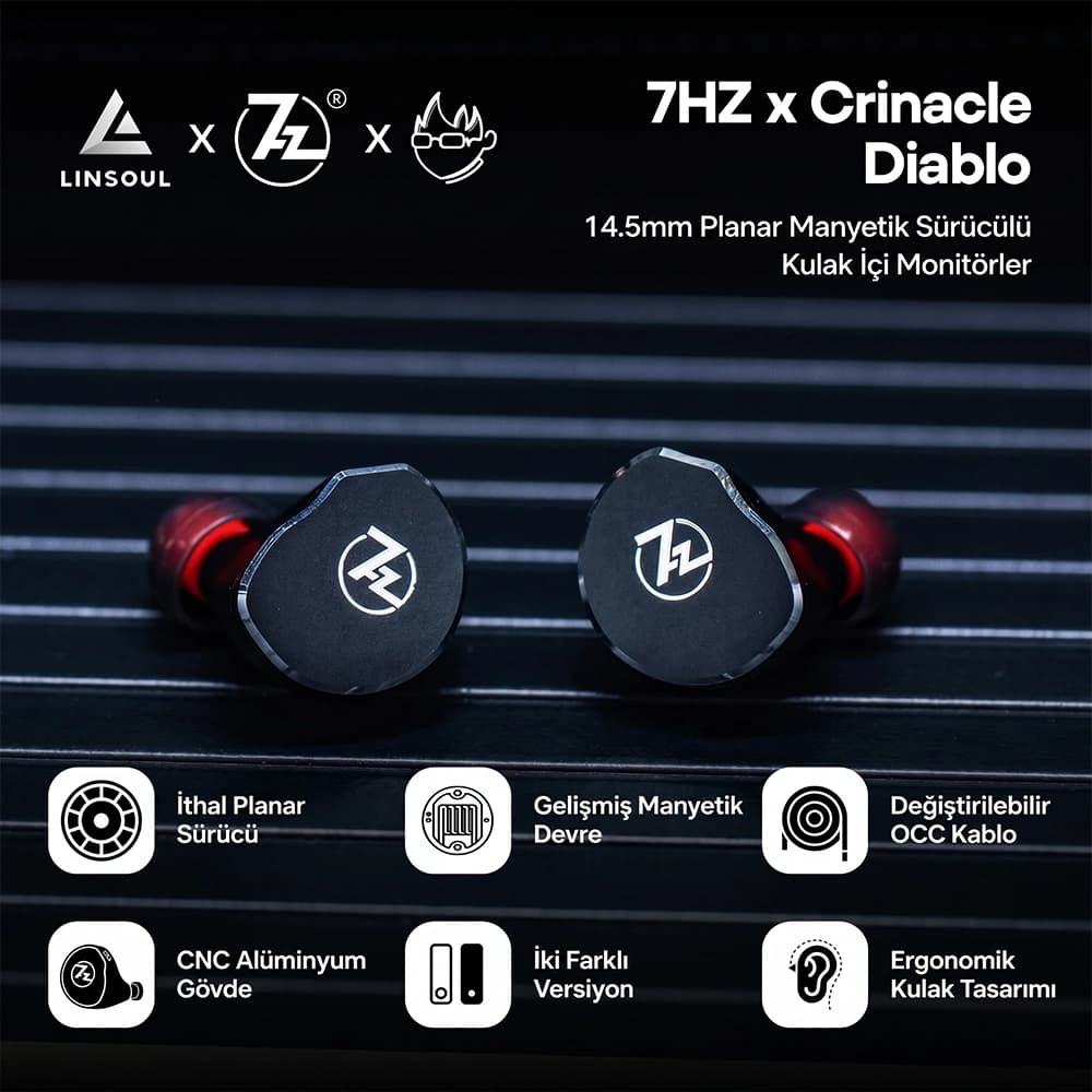 7Hz x Crinacle Diablo IEM Overview